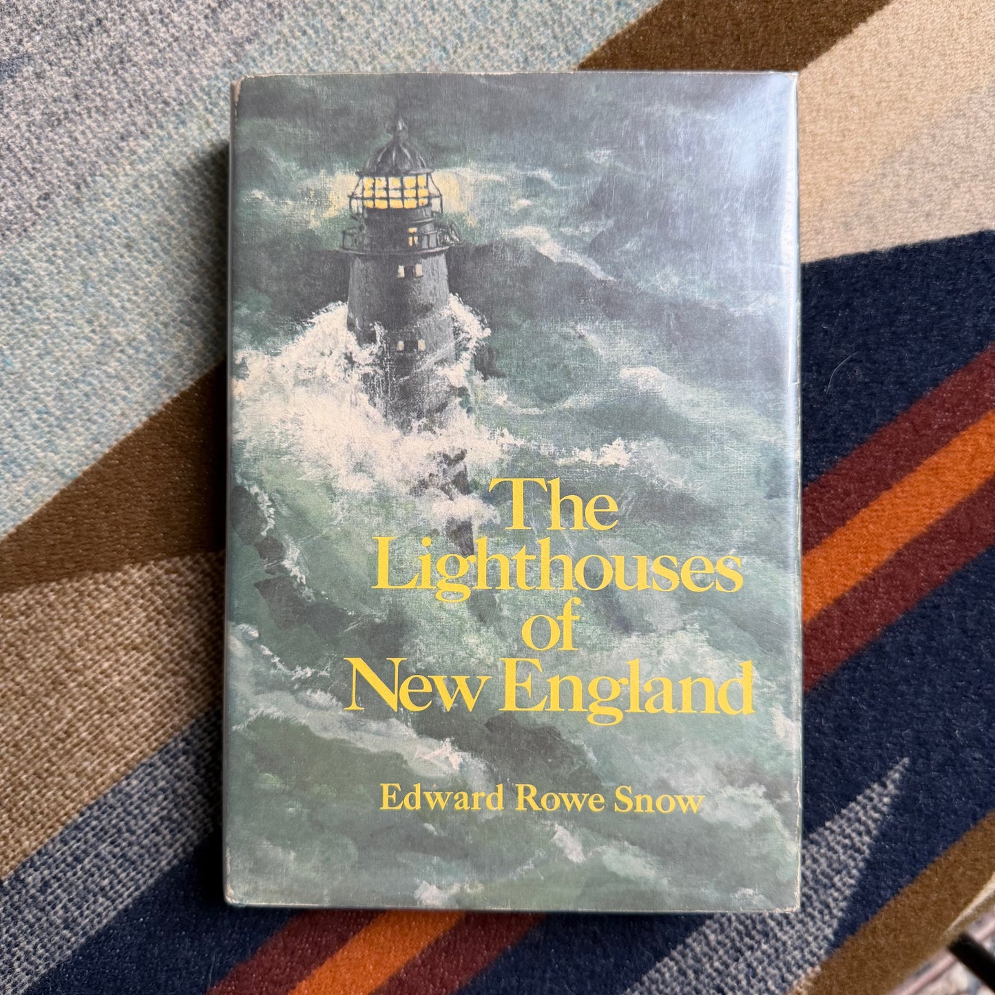 The Lighthouses of New England 1716–1973 | Edward Rowe Snow | First Edition 1973 | Maritime History | Lighthouse Reference | Dodd Mead