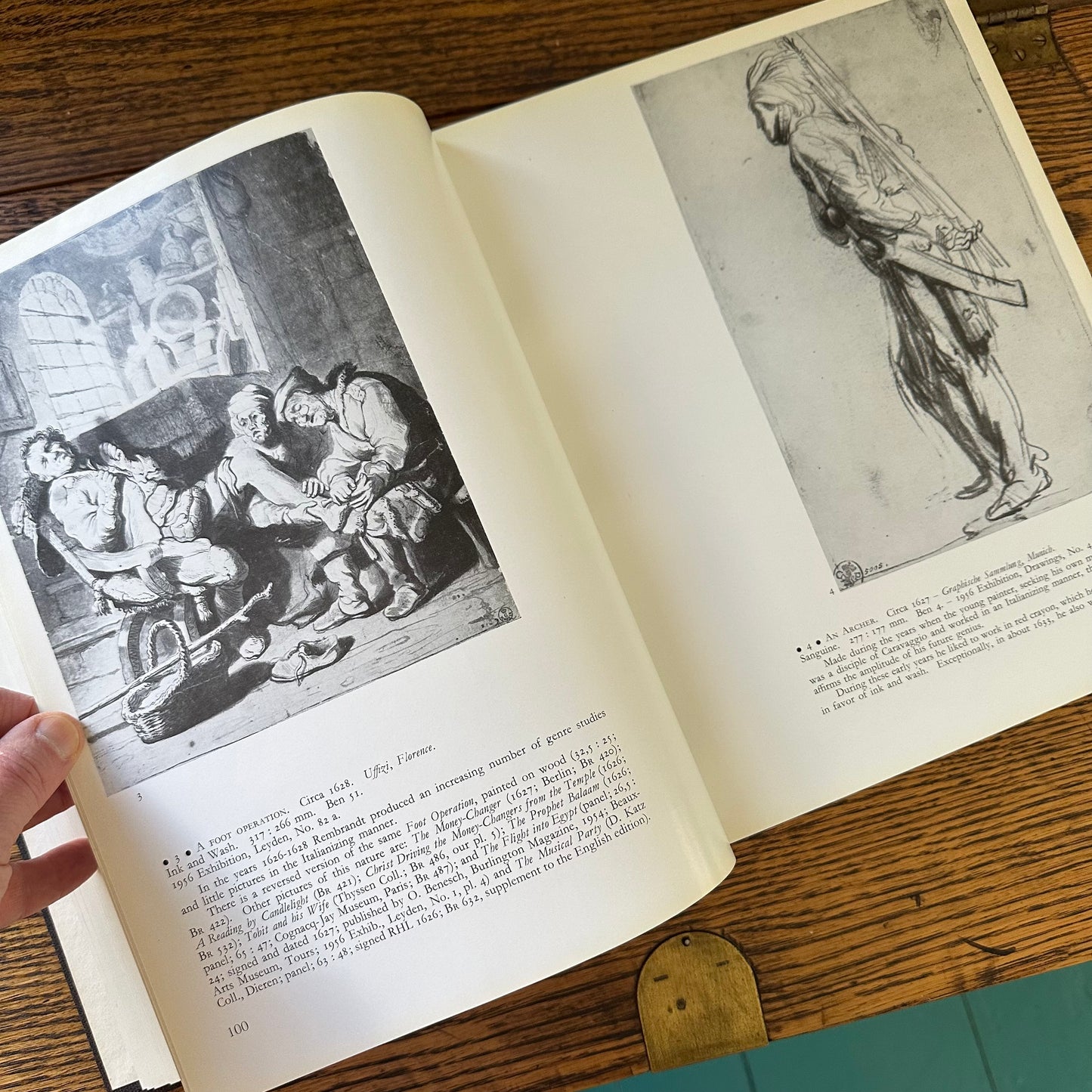 Vintage 1960 Rembrandt Claude Roger-Marx Art Book Universe Books NY Illustrated Fine Art Monograph Dutch Master Painting Hardcover