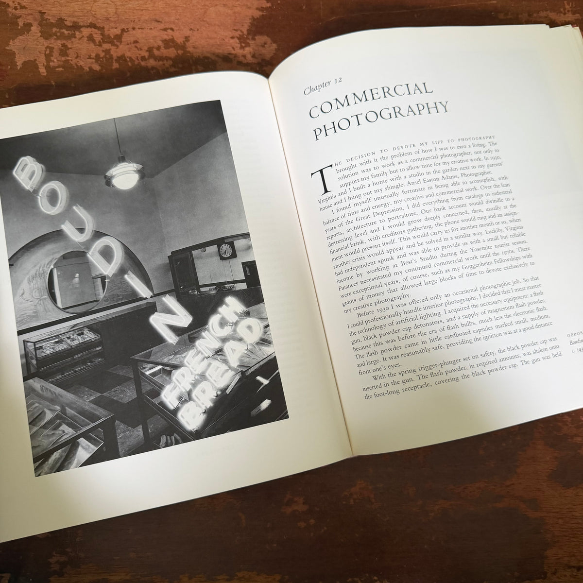 Ansel Adams An Autobiography - 1985 Second Printing  - Vintage Photography Coffee Table Book
