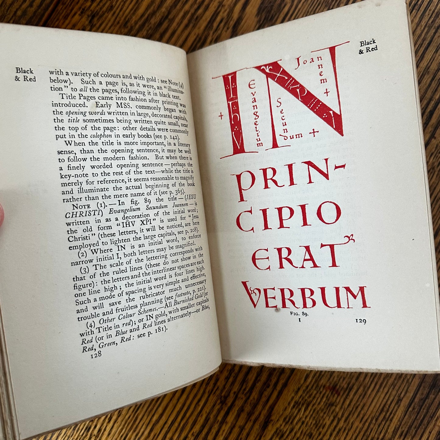The Artistic Crafts Series of Technical Handbooks: Writing & Illuminating & Lettering by Edward Johnston | 1908 Vintage Calligraphy & Lettering Handbook | Macmillan