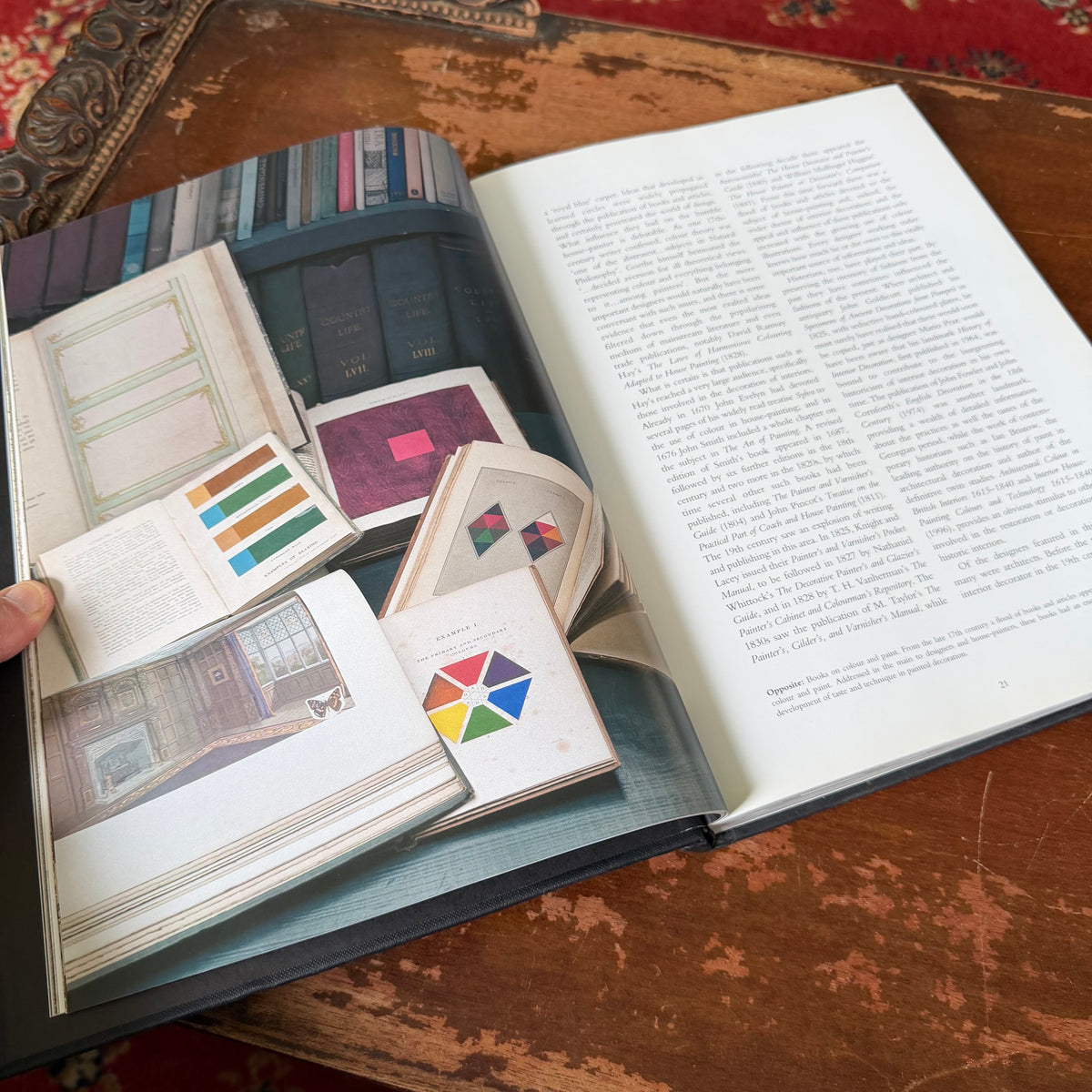 Paint and Color in Decoration 2003 Joseph Friedman Farrow & Ball Interior Design Book Hardcover Dust Jacket Color Theory Decorating Guide