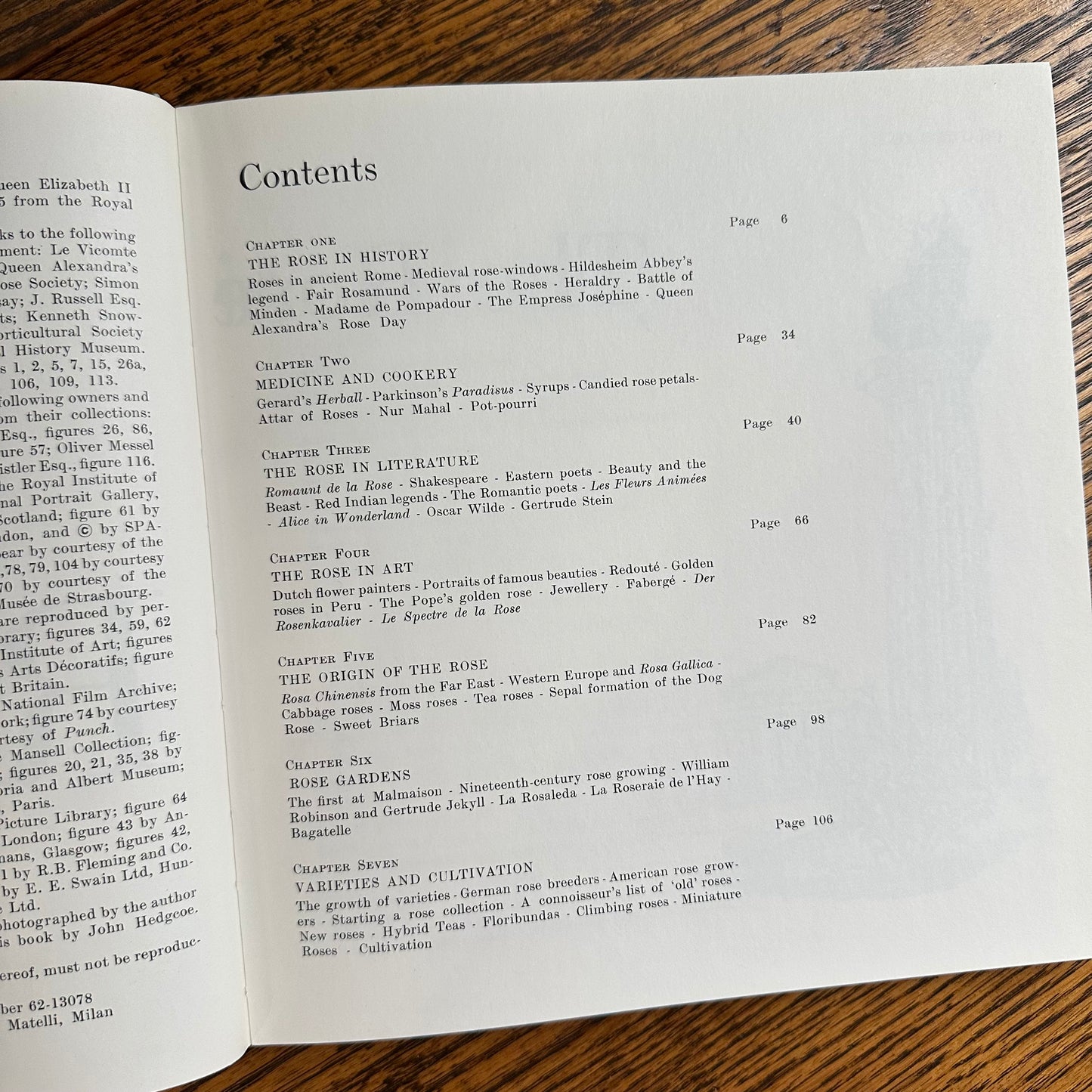 Peter Coats’ Roses: Pleasures and Treasures - 1962