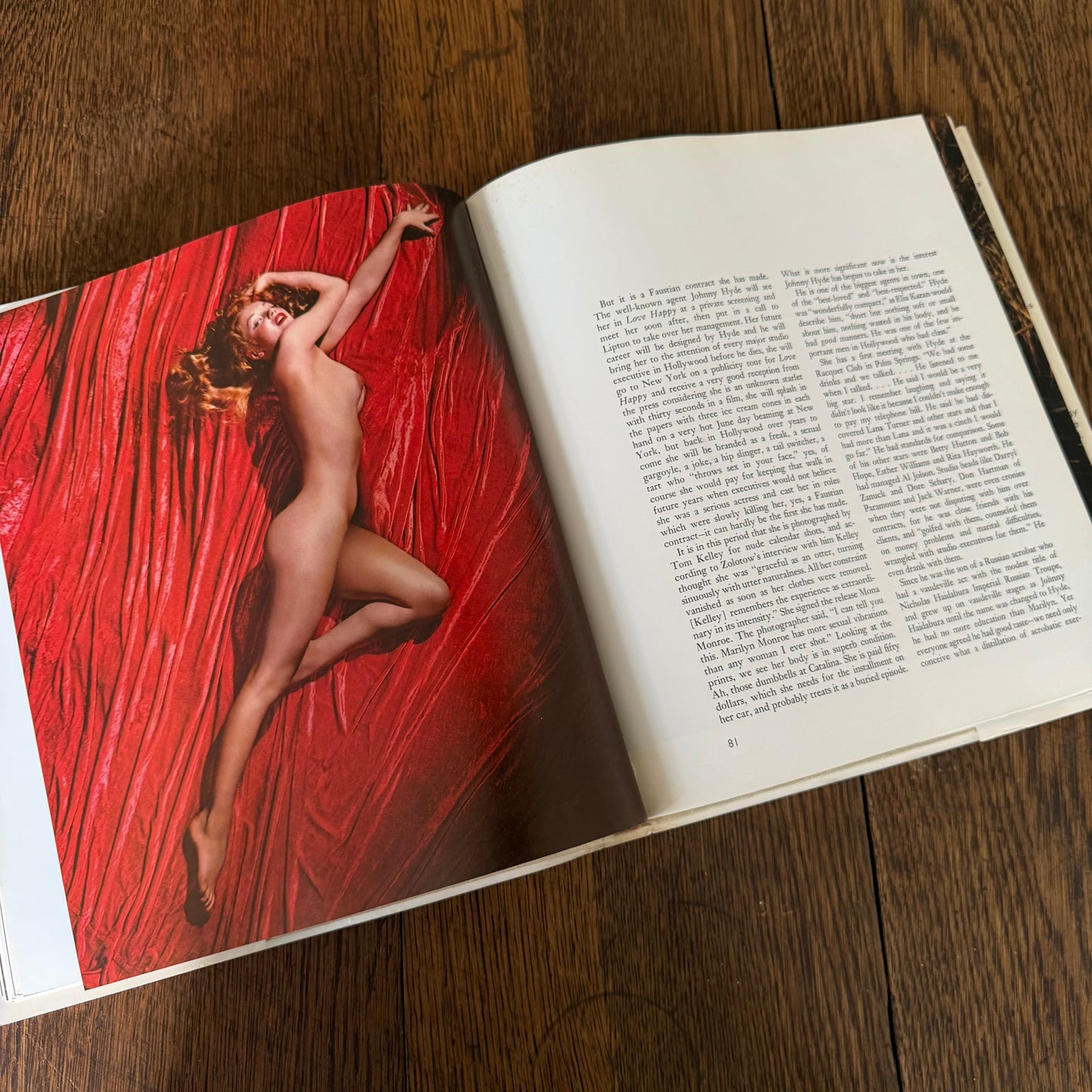 Marilyn: A Biography by Norman Mailer - Photo History - 1973 Vintage Coffee Table Book - Marilyn Monroe Photography