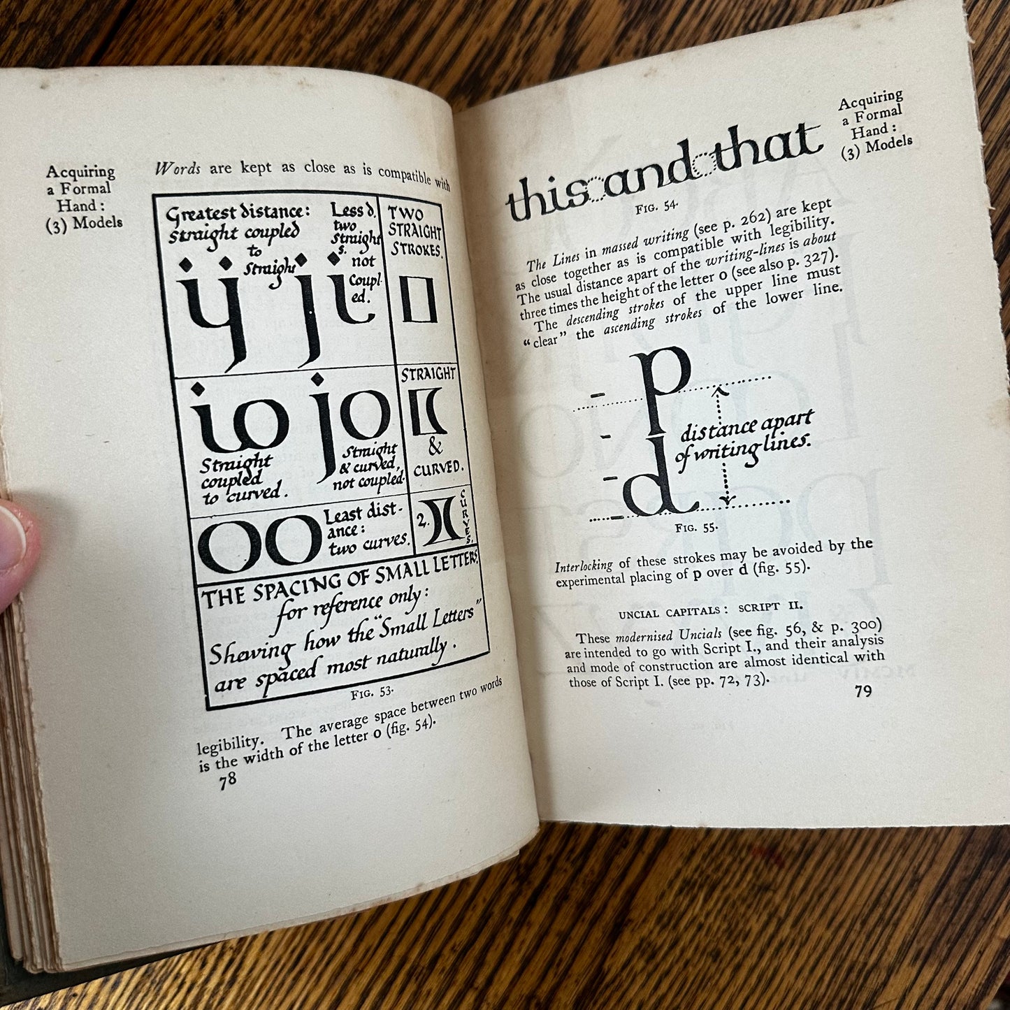The Artistic Crafts Series of Technical Handbooks: Writing & Illuminating & Lettering by Edward Johnston | 1908 Vintage Calligraphy & Lettering Handbook | Macmillan
