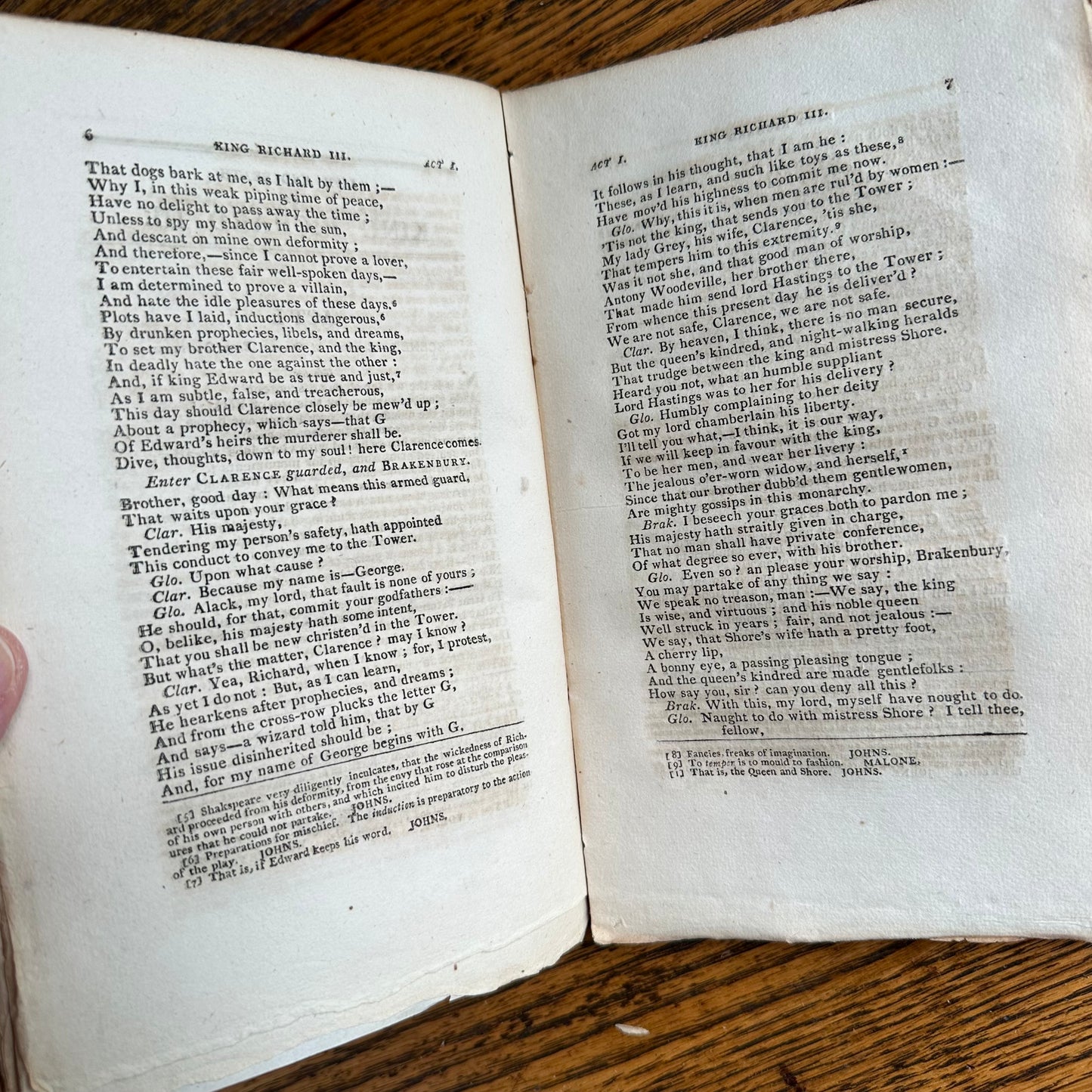 1810-1812 Complete Set of 9 Vols: The Plays of William Shakspeare