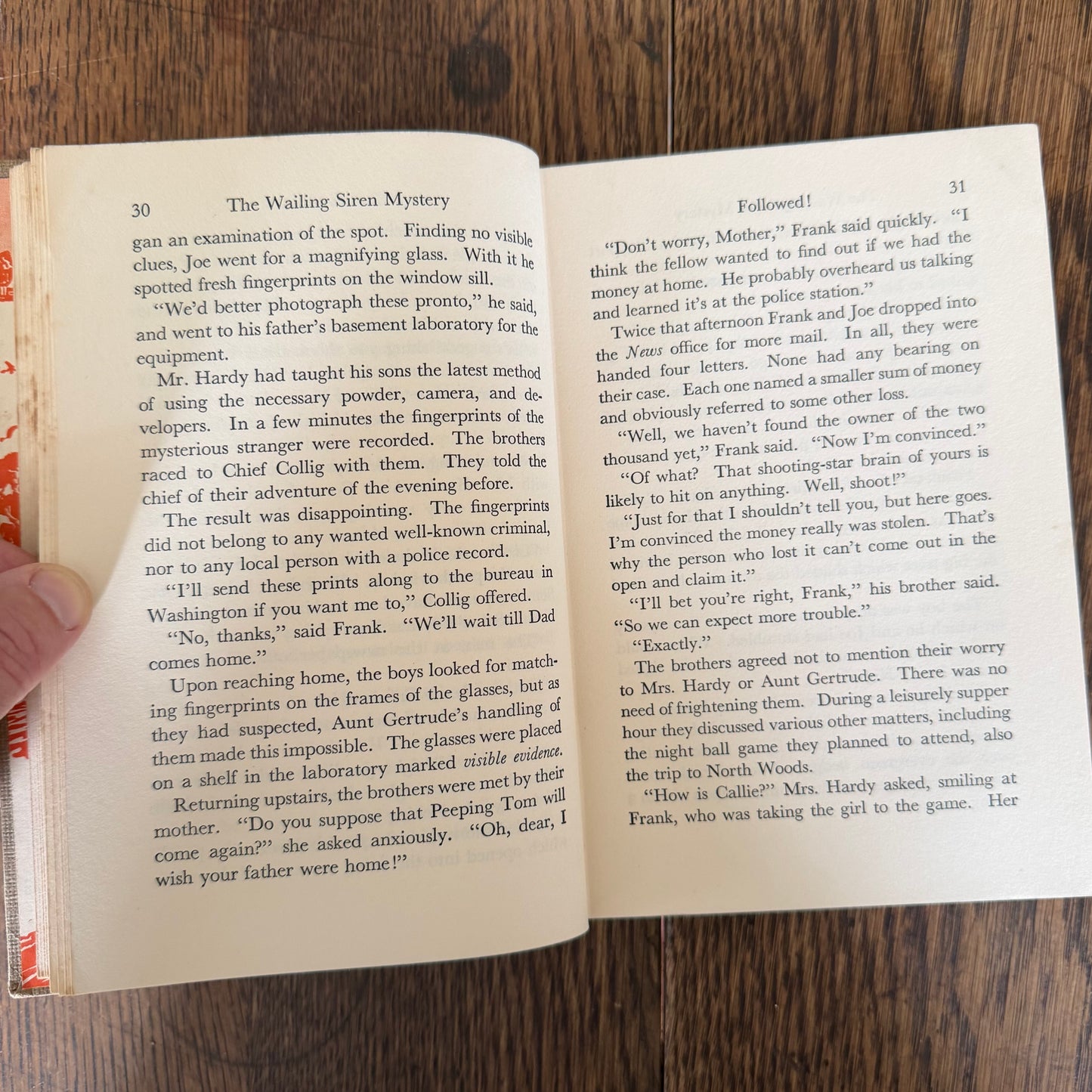 Vintage Hardy Boys Mystery Books by Franklin W. Dixon - Set of 8 - 1927-1953 - Grosset Dunlap - Brown Covers