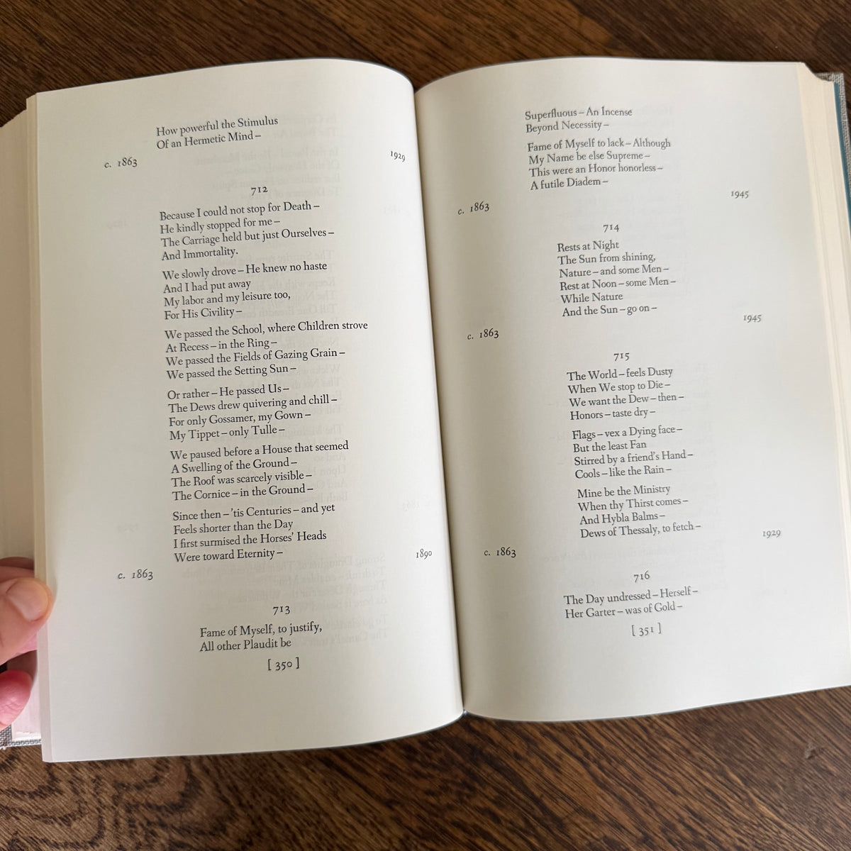 The Complete Poems of Emily Dickinson, Edited by Thomas H. Johnson, 1960 - Little Brown, 1,775 Poems