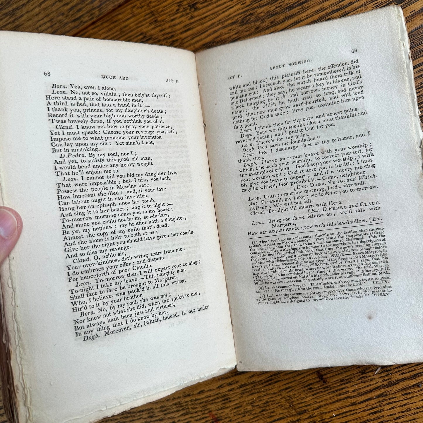 1810-1812 Complete Set of 9 Vols: The Plays of William Shakspeare