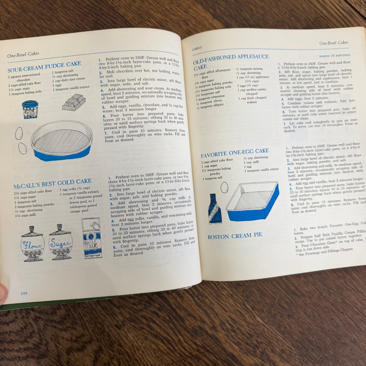 McCall’s Cook Book, 1963 10th Printing, Random House, Vintage Mid-Century, 786 Illustrated Pages