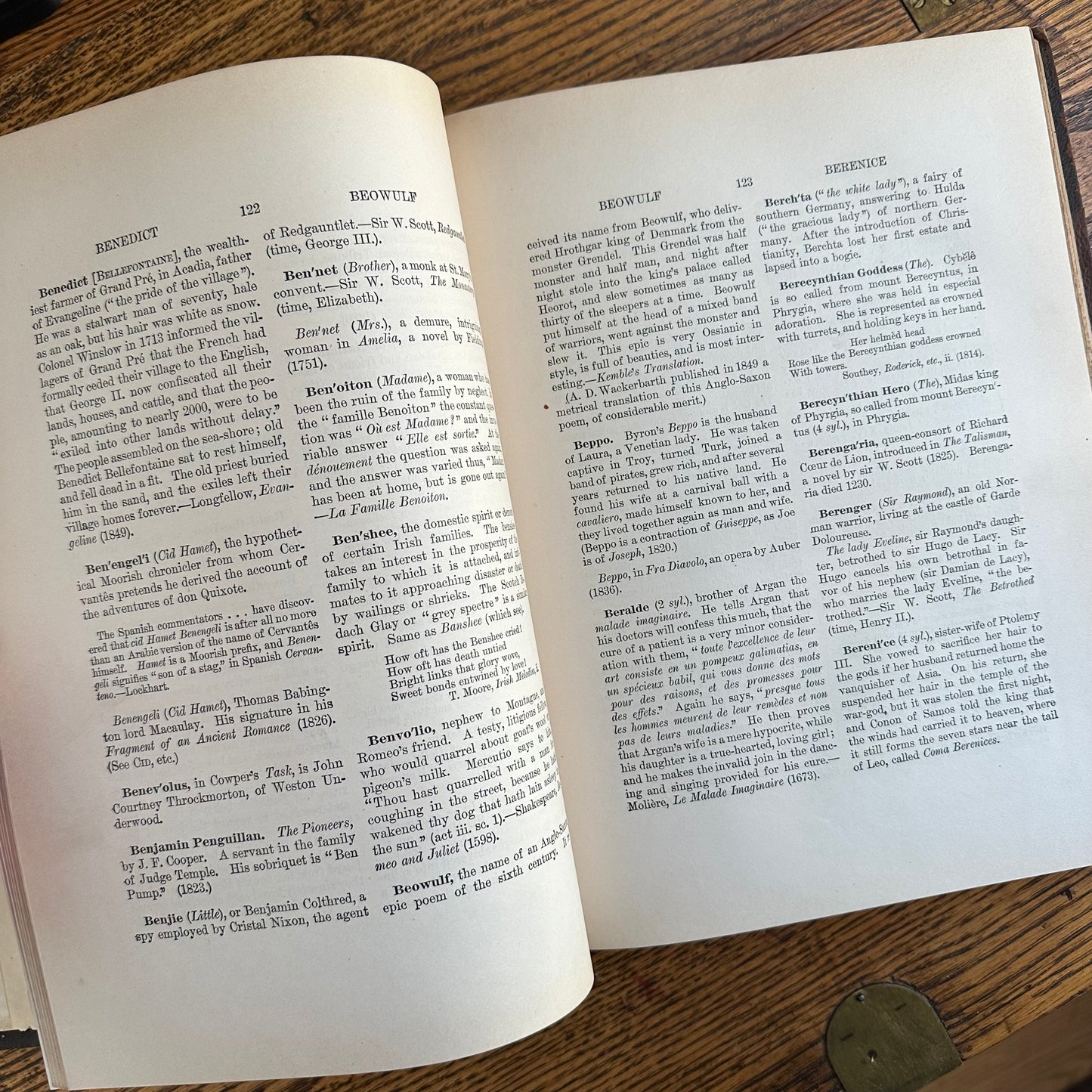 Character Sketches of Romance, Fiction and the Drama – 4-Volume Set – 1892 -1896 – Selmar Hess – Rev. E. Cobham Brewer