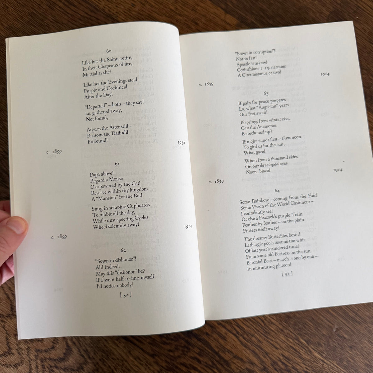 The Complete Poems of Emily Dickinson, Edited by Thomas H. Johnson, 1960 - Little Brown, 1,775 Poems