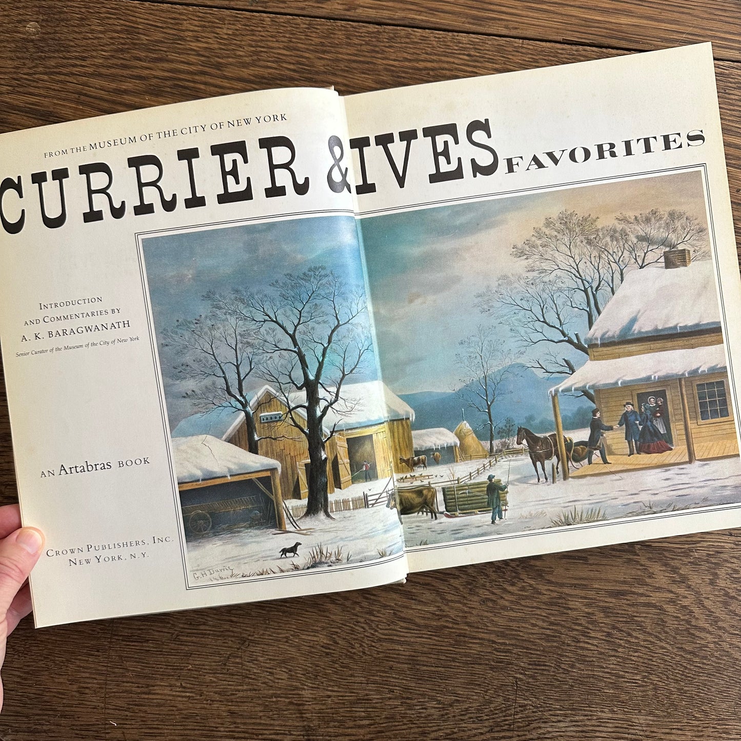 100 Currier & Ives Favorites from the Museum of the City of NY - 1978