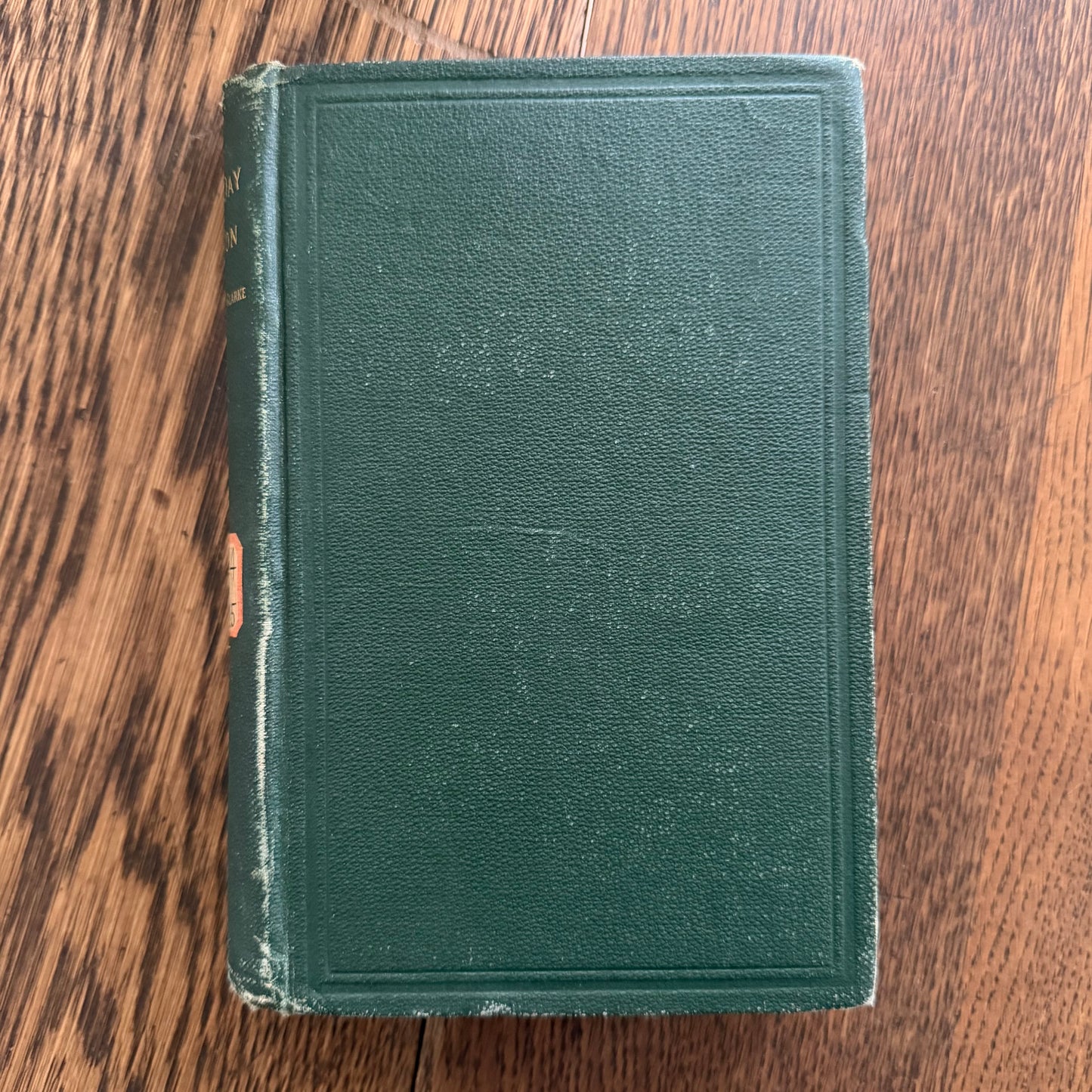 Antique Green Book Collection Set of 7 | Victorian Decorative Books | Boswell Johnson | Browning | Holmes | Euclid | 1881–1904