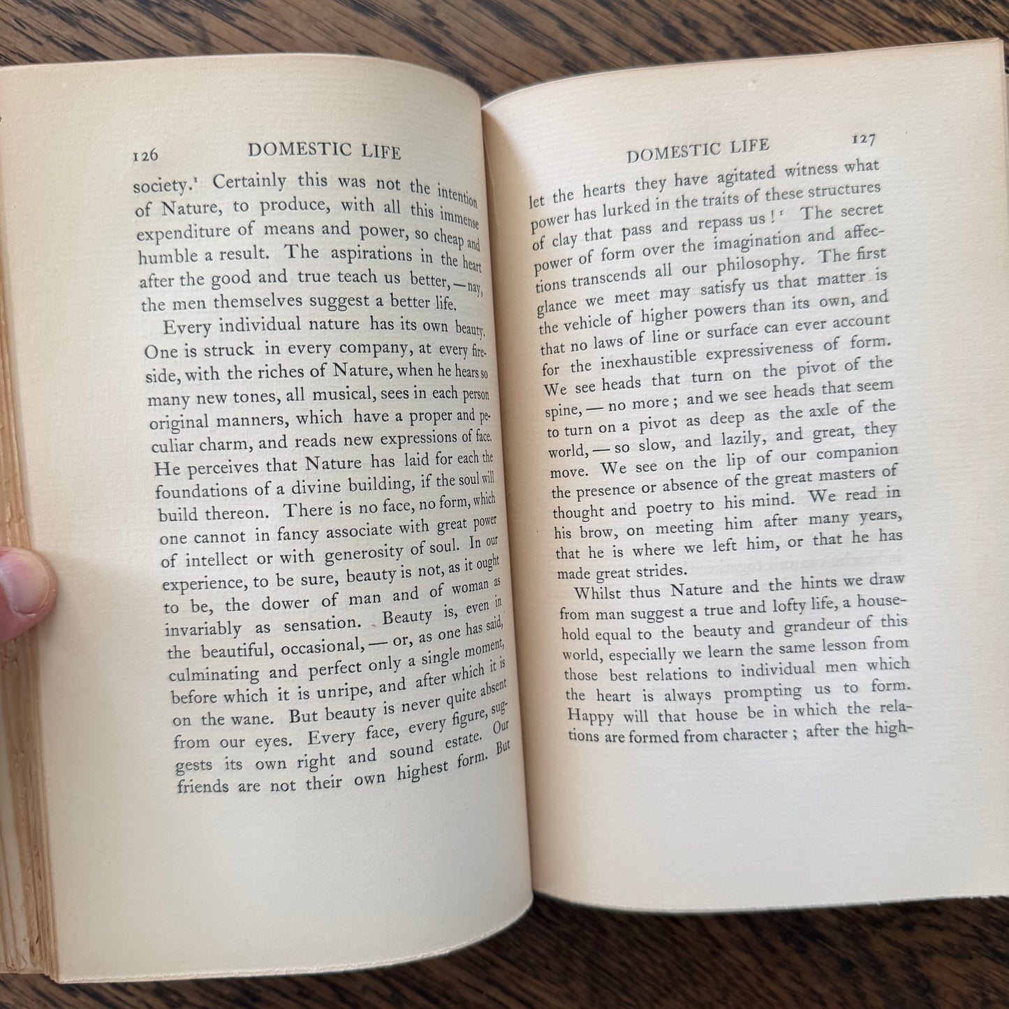 The Complete Works of Ralph Waldo Emerson Volumes 6 & 7 | Houghton Mifflin 1904 | Conduct of Life | Society and Solitude | Antique Book Set