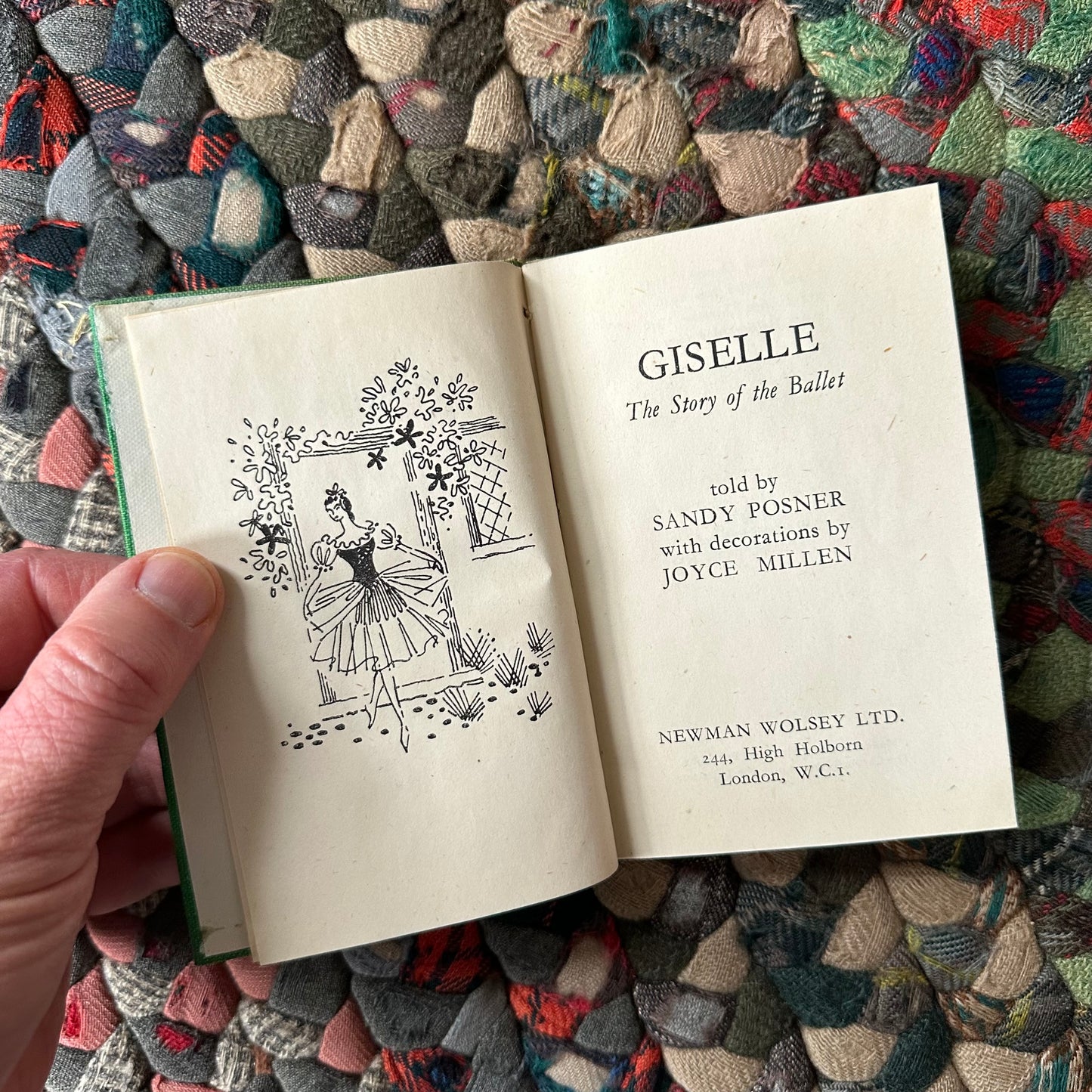 8 Little Books from  the 1940s-50s Series Stories of the Ballets