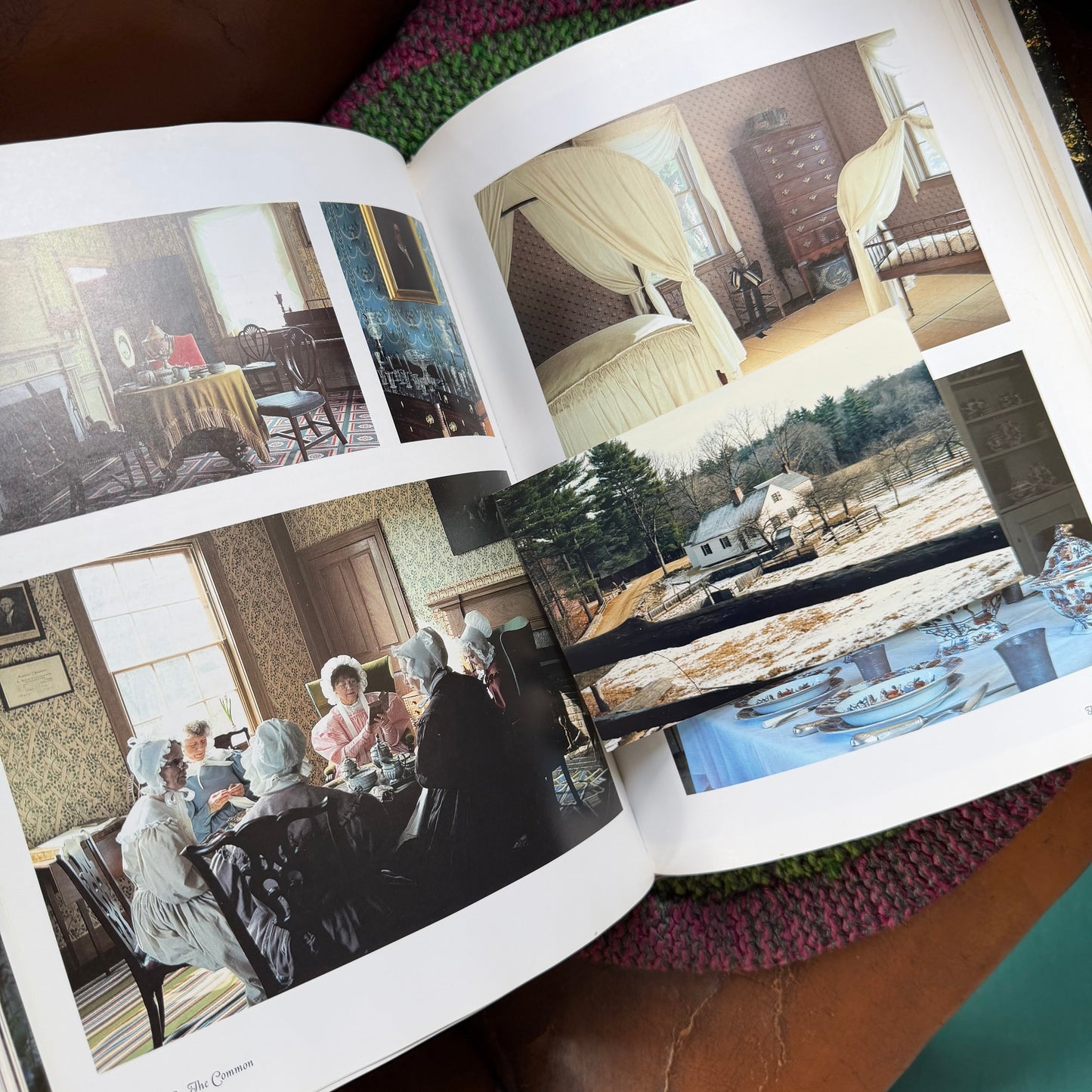 Old Sturbridge Village Coffee Table Book | 1996 Harry N Abrams Hardcover | Colonial New England History | Massachusetts Photography Book