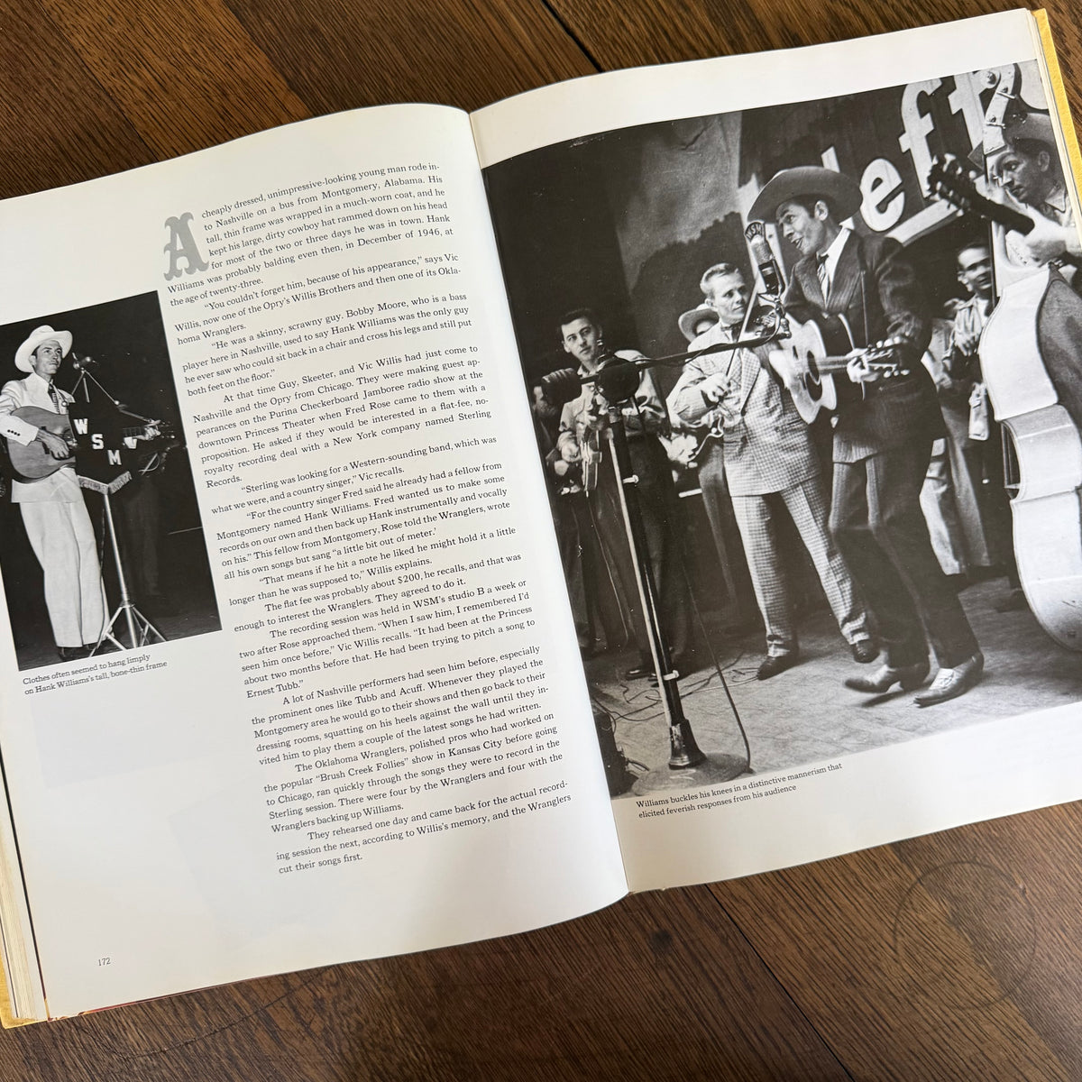 Nashville’s Grand Ole Opry by Jack Hurst - 1975 - Featuring Dolly Parton and Other Greats - Illustrated Country Music History - Giant Vintage Coffee Table Book