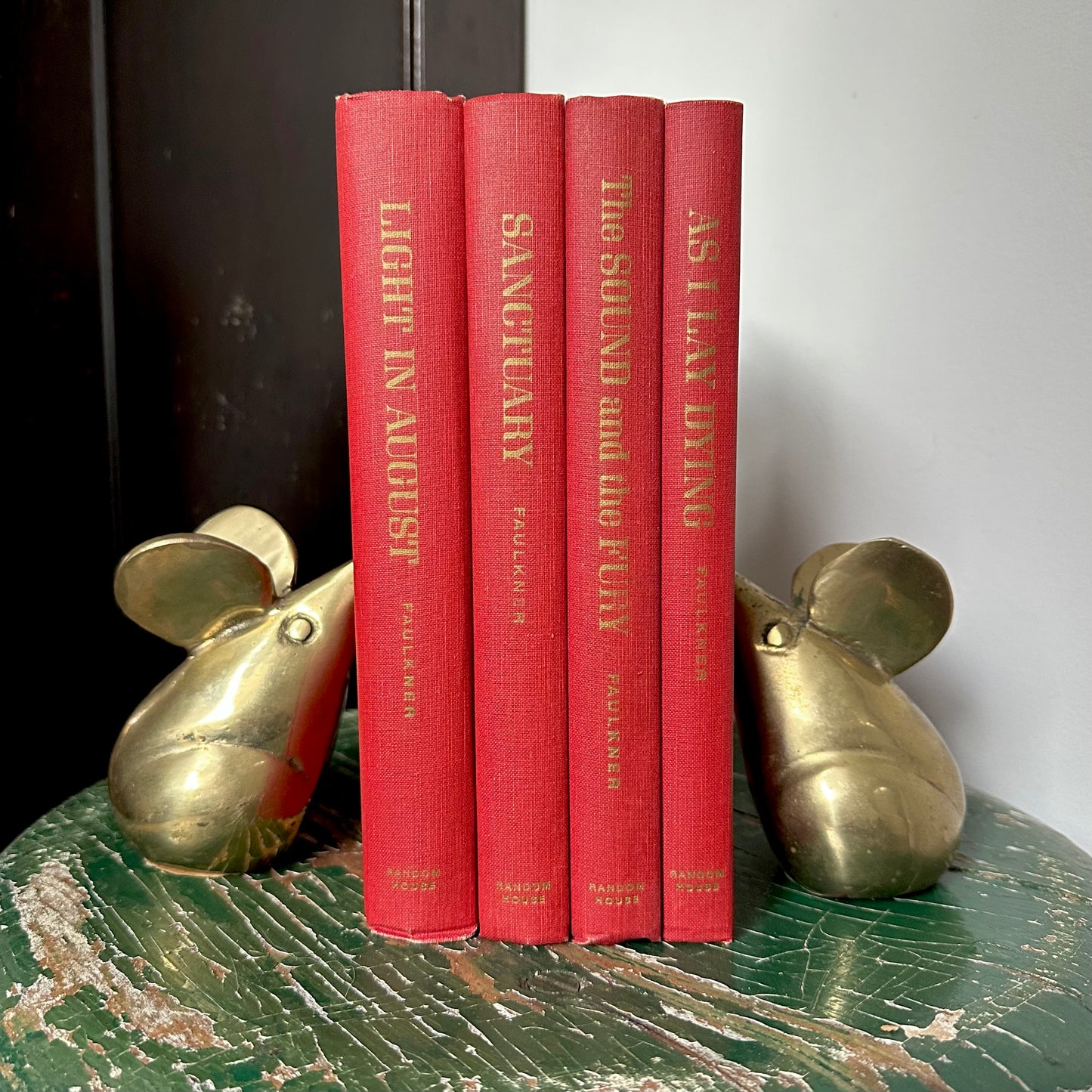 A Set of 4 William Faulkner Vintage 1950s Classics!