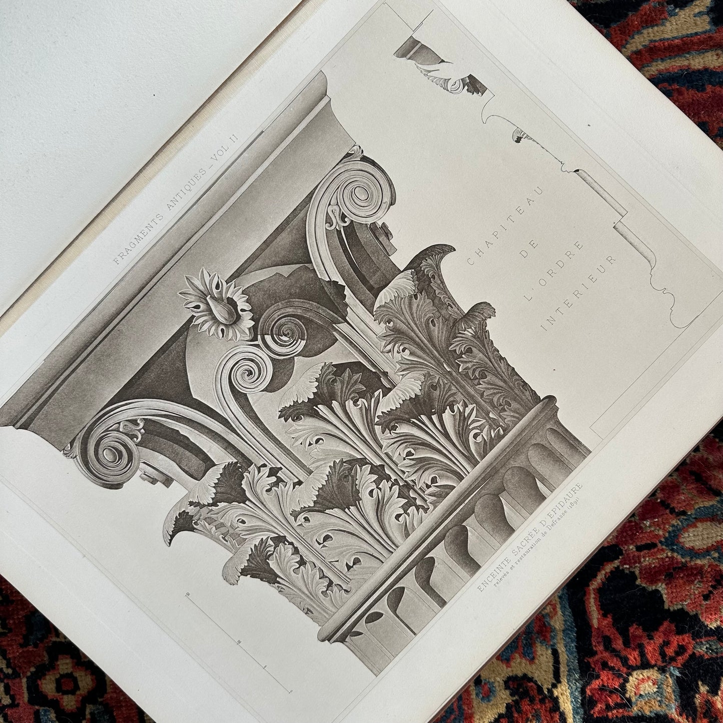 Fragments D’Architecture Antique - 2 Vol. Set - 1897 & 1905