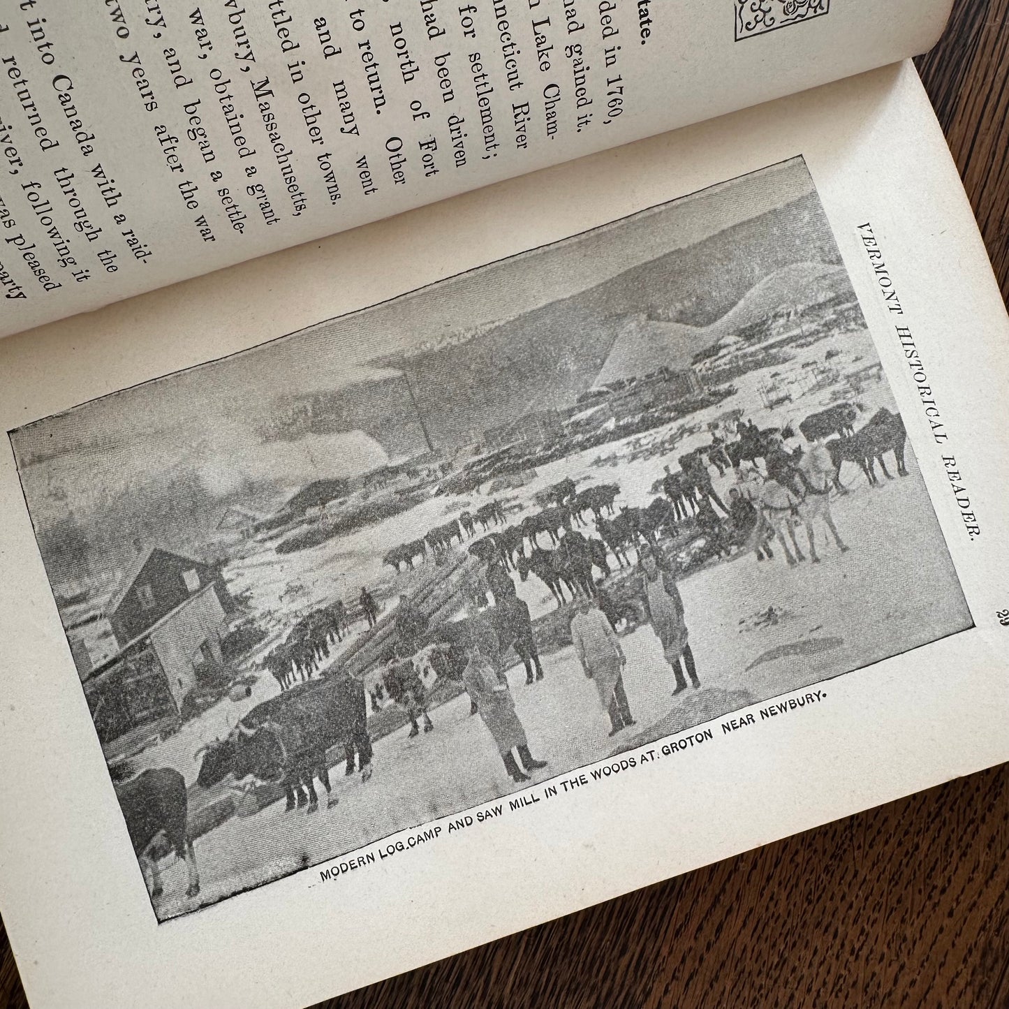 1895 Vermont Historical Reader for Primary Schools by Edward Conant — Illustrated VT Geography & Civil Government Antique Schoolbook