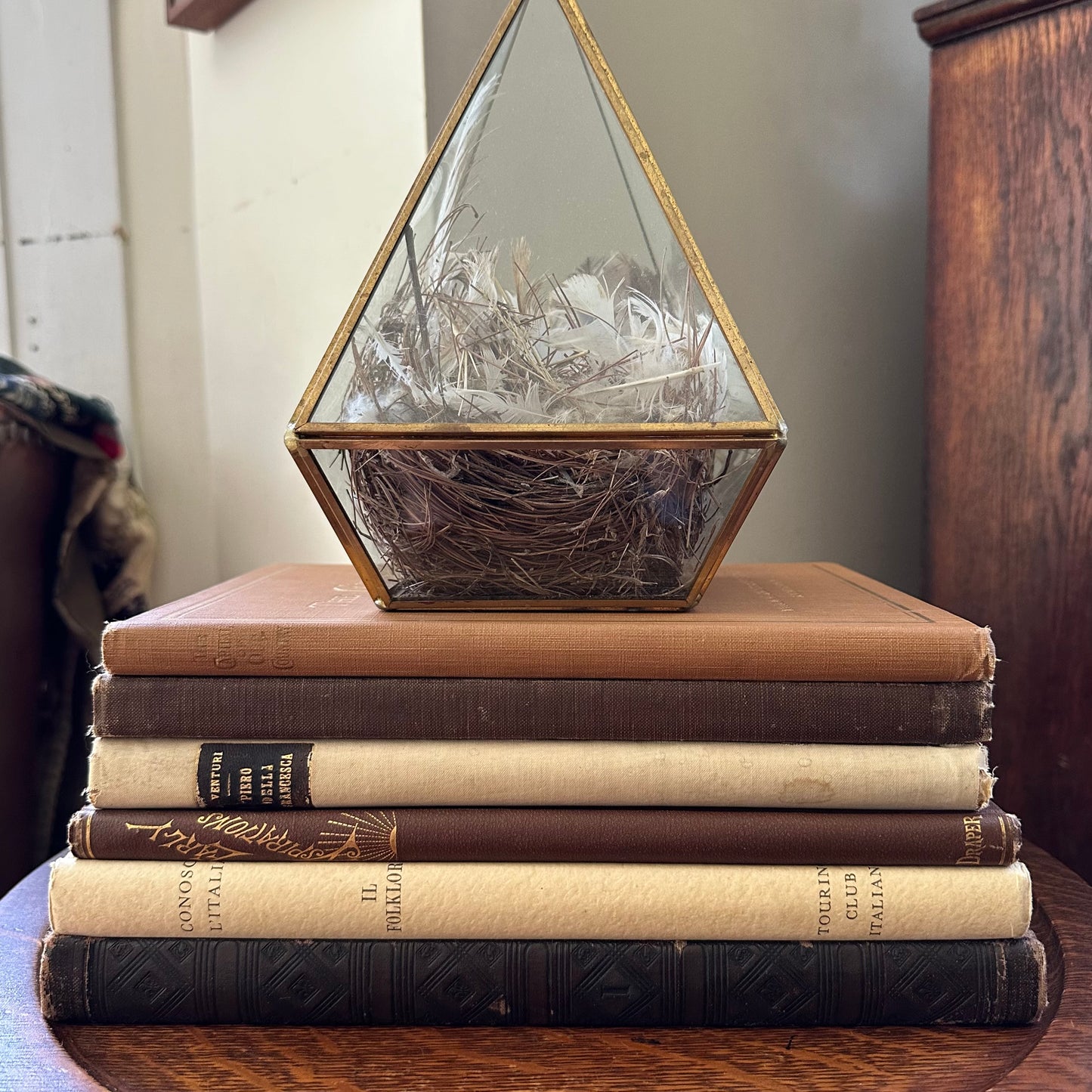 Brown Vintage Book Stack - 6 Titles