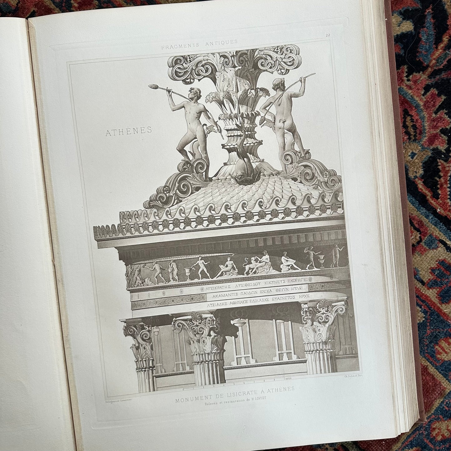 Fragments D’Architecture Antique - 2 Vol. Set - 1897 & 1905