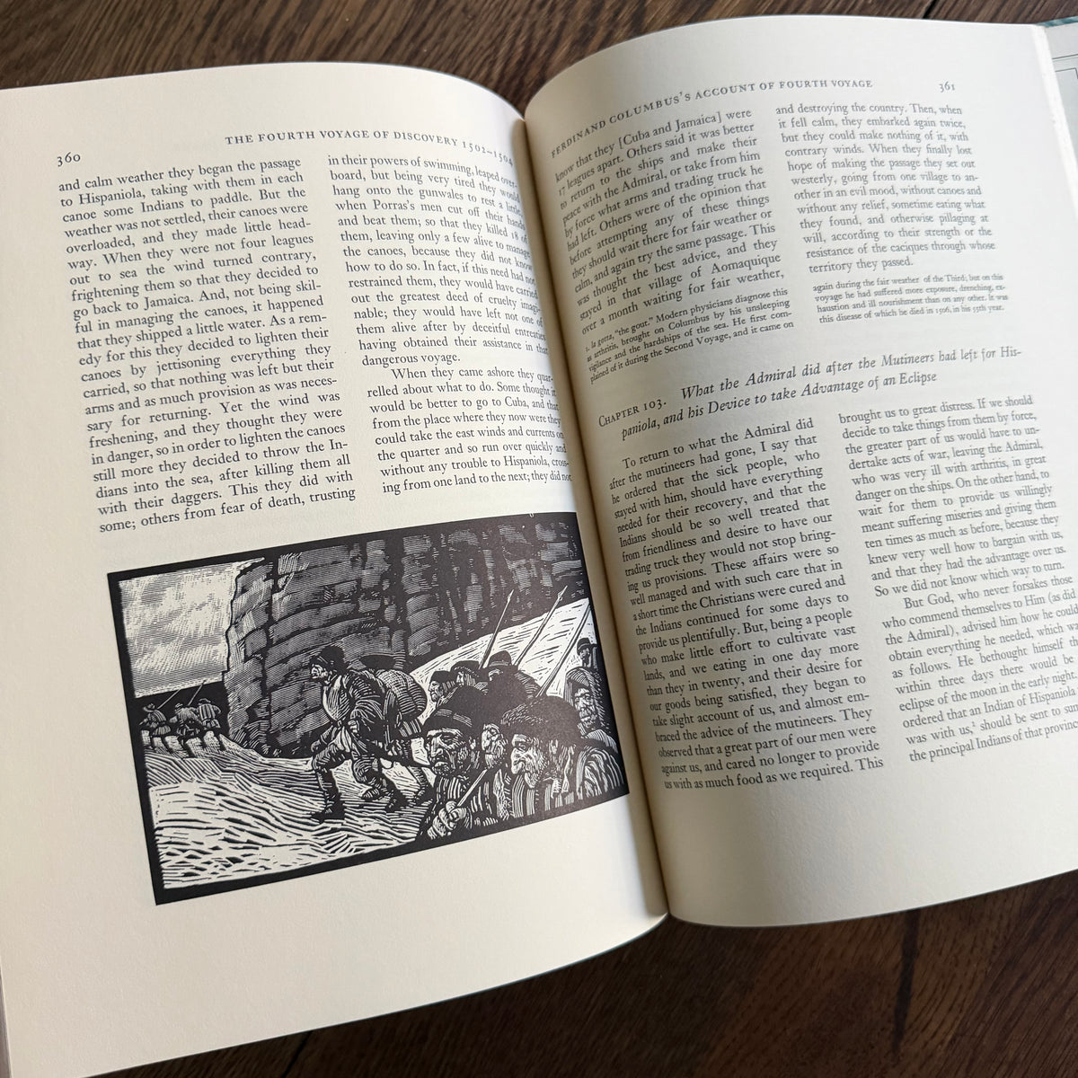 Journals & Other Documents on the Life & Voyages of Christopher Columbus, 1963 — Samuel Eliot Morison, Illustrated by Lima de Freitas | Heritage Press