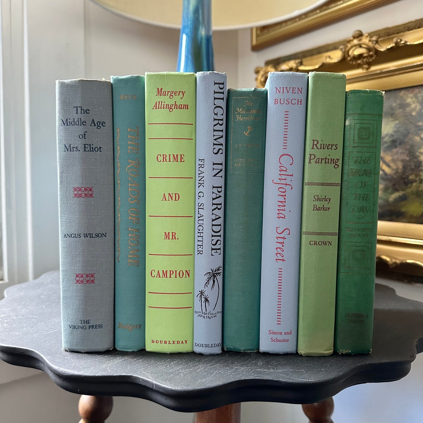 Spring Pastel Vintage Book Stack - 8 Titles