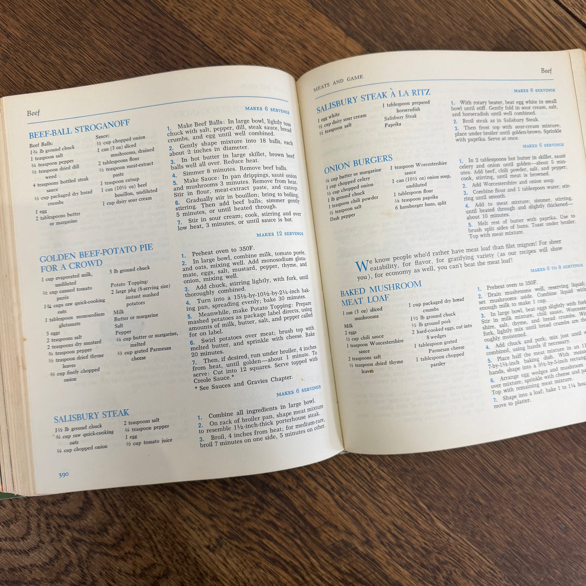 McCall’s Cook Book, 1963 10th Printing, Random House, Vintage Mid-Century, 786 Illustrated Pages