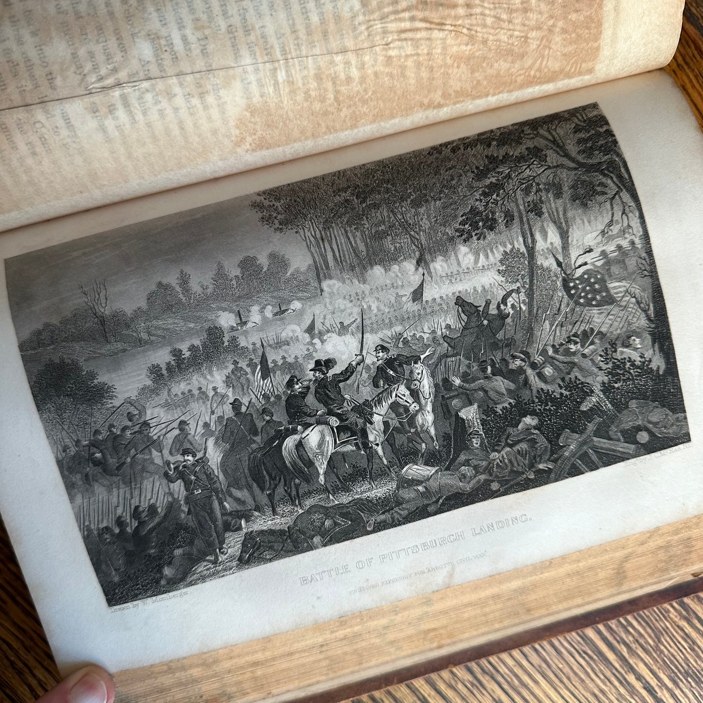 The History of the Civil War in America - A 2-Volume Leather-Bound Set - 1863-1868