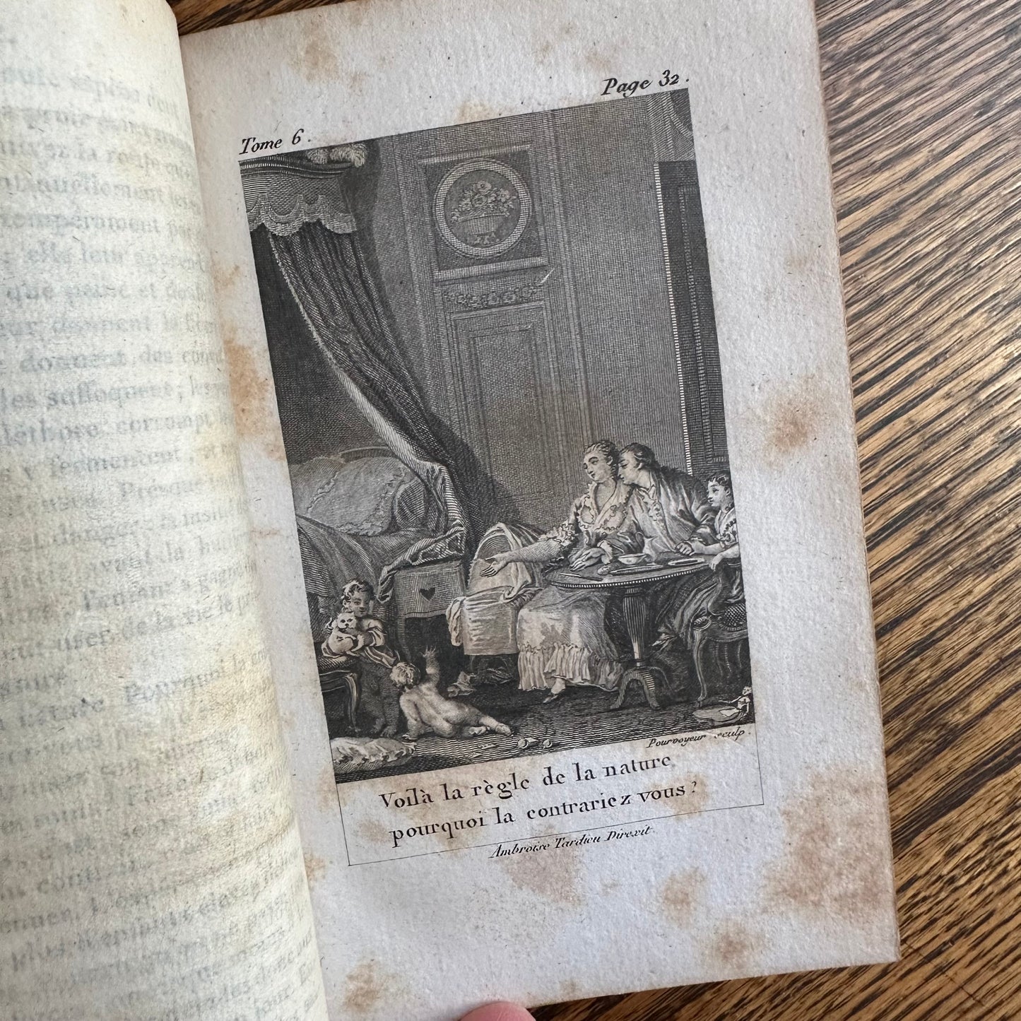 Œuvres de J.-J. Rousseau — Antique 1819 Paris Edition, Collected Works with Engravings - 16 of 20 Volumes