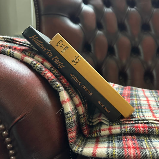 A Set of Two Vintage Agatha Christie Hardbacks for Halloween!