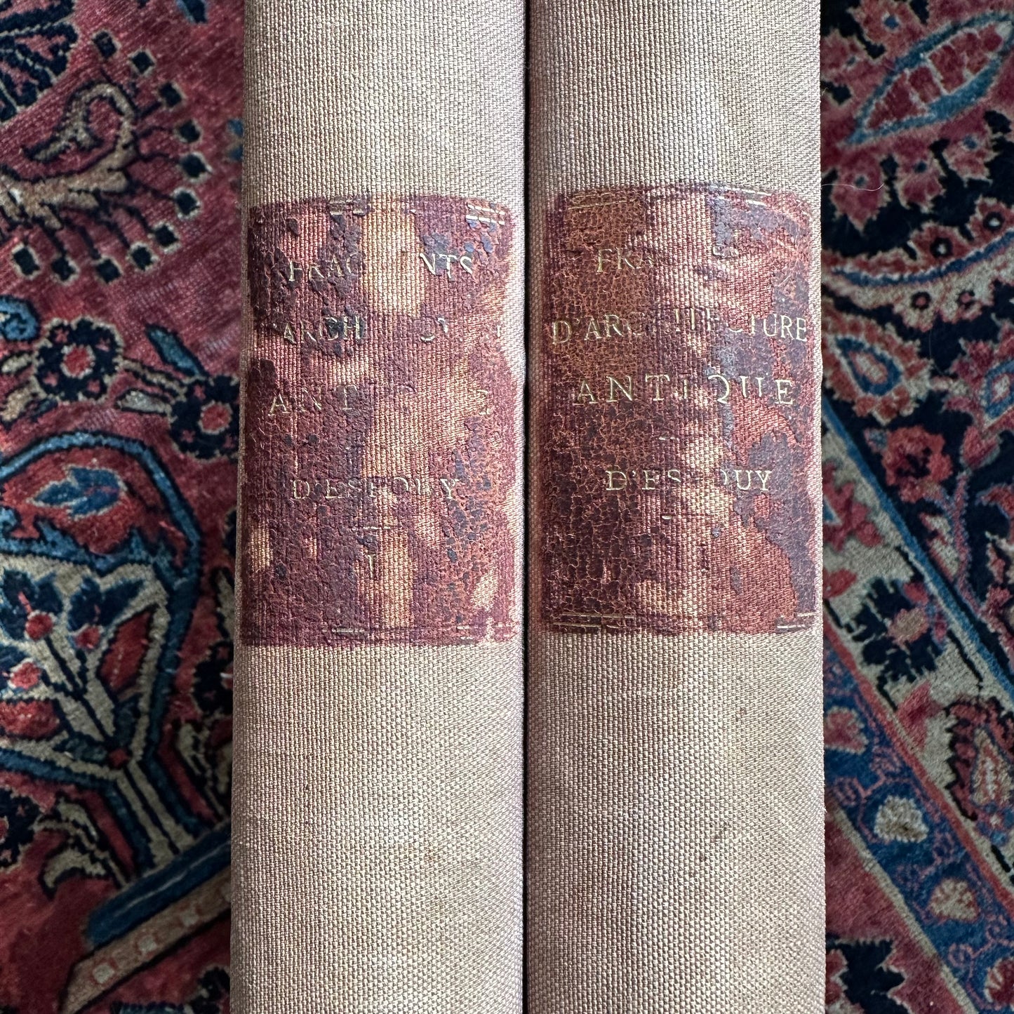 Fragments D’Architecture Antique - 2 Vol. Set - 1897 & 1905
