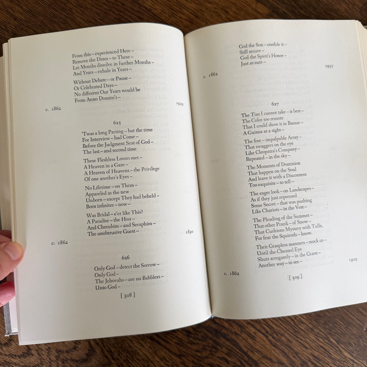 The Complete Poems of Emily Dickinson, Edited by Thomas H. Johnson, 1960 - Little Brown, 1,775 Poems
