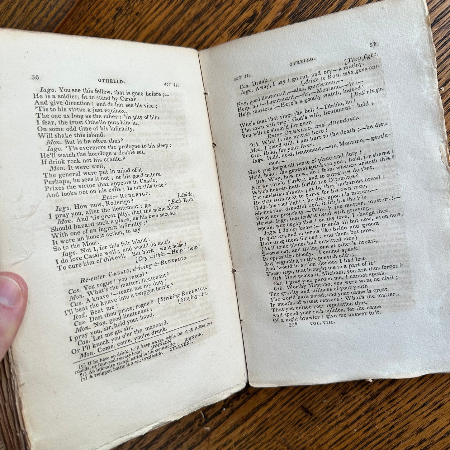 1810-1812 Complete Set of 9 Vols: The Plays of William Shakspeare