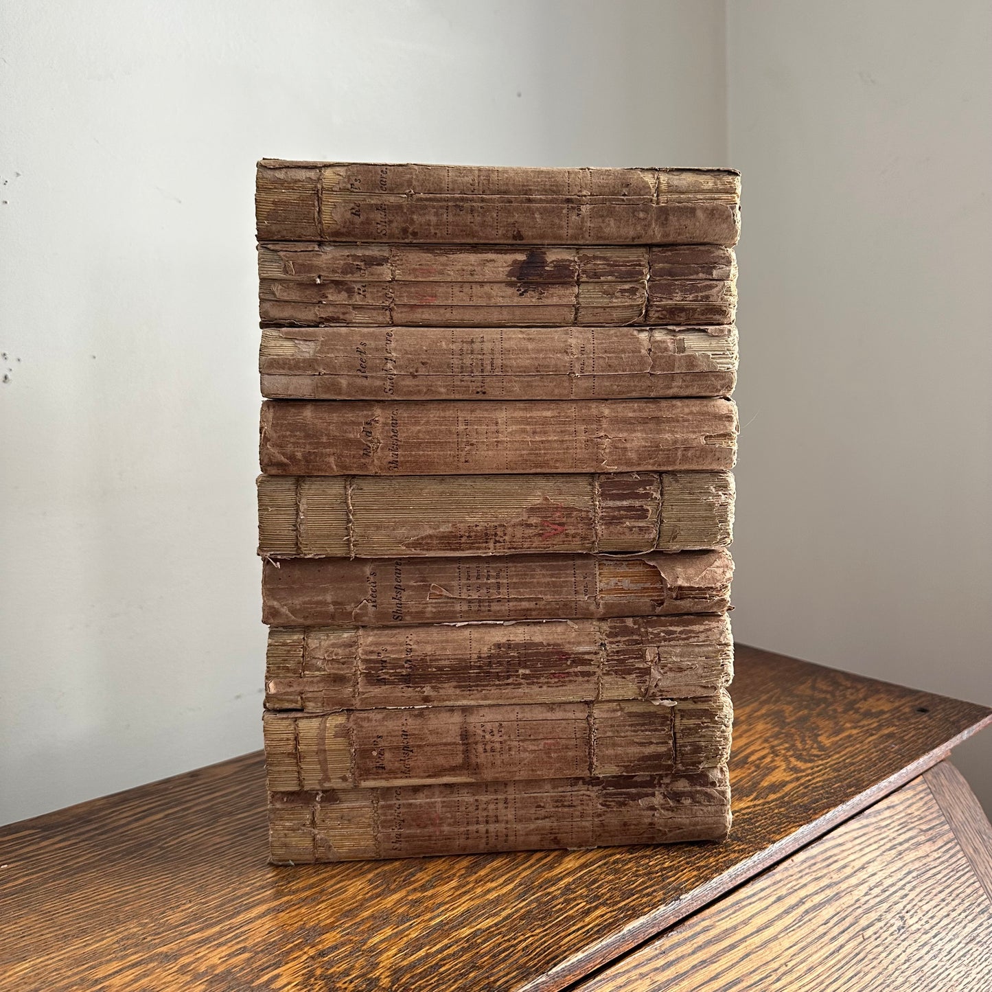 1810-1812 Complete Set of 9 Vols: The Plays of William Shakspeare