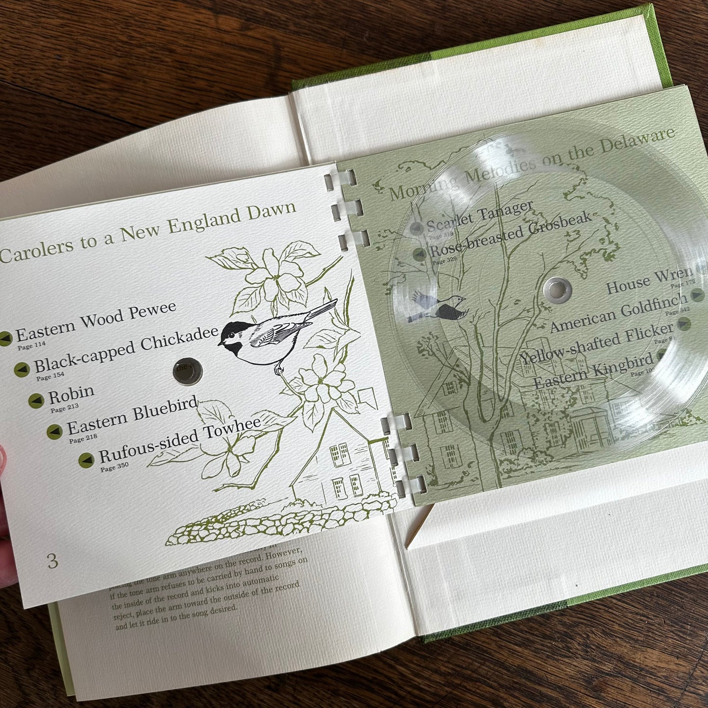 Vintage 1964 Song and Garden Birds of North America – National Geographic Society – Alexander Wetmore – Illustrated Bird Guide w/ Companion Booklet – Birdwatching Book