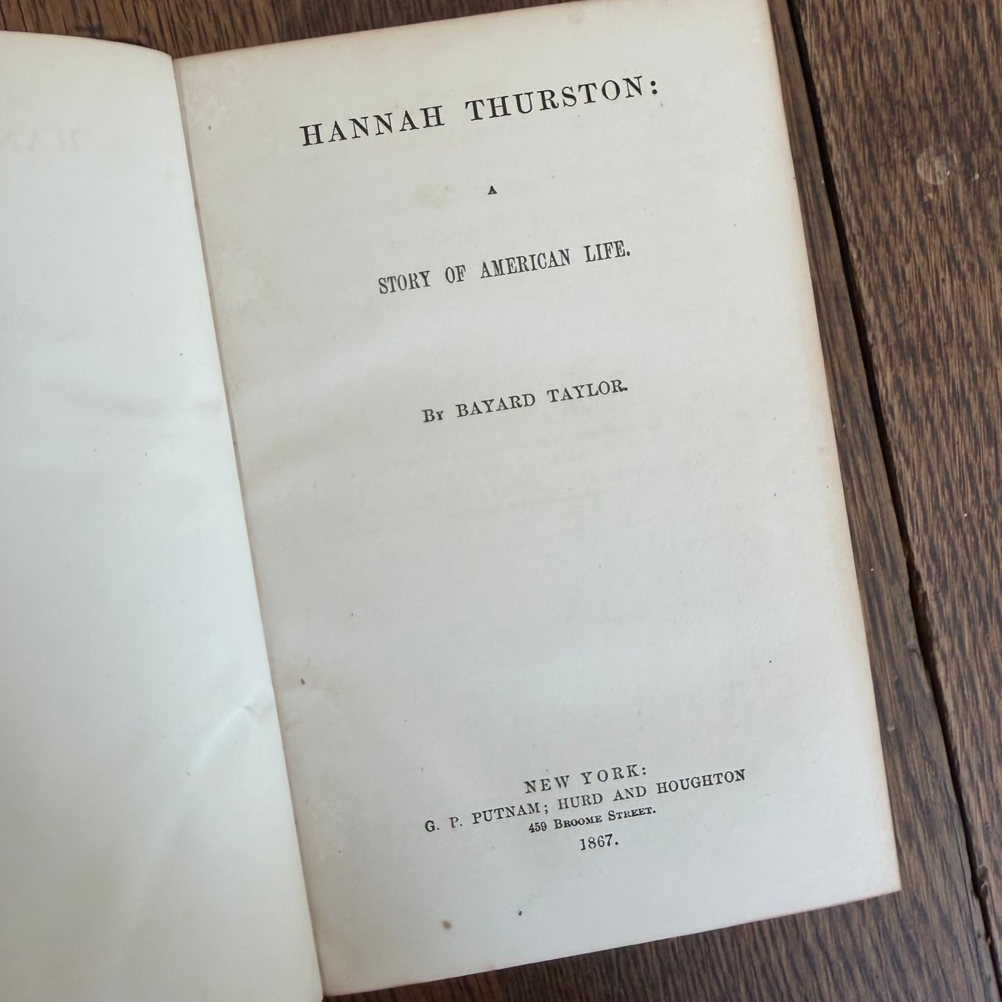 19th Century World Travel!  Prose Writings of Bayard Taylor - Set of 5, 1865-1868, G P Putnam New York, Antique Books, Half Leather, Marbled Edges