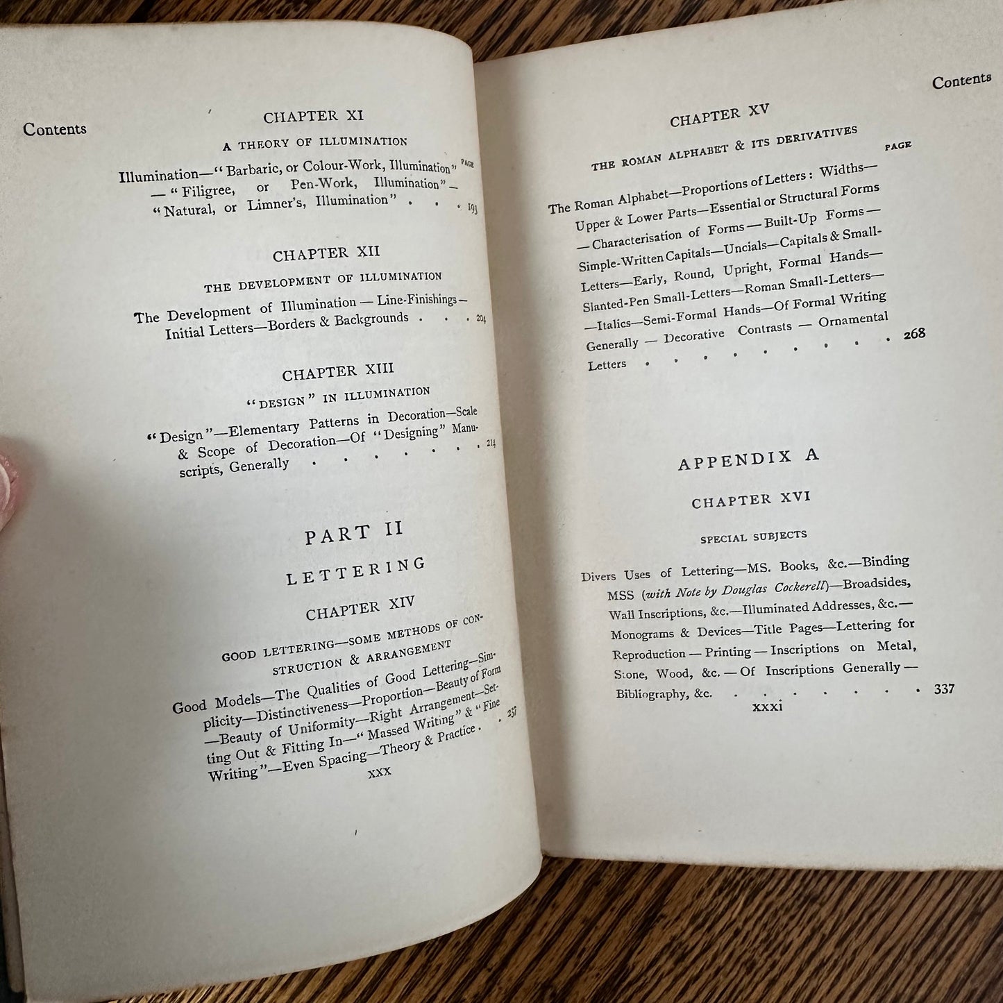 The Artistic Crafts Series of Technical Handbooks: Writing & Illuminating & Lettering by Edward Johnston | 1908 Vintage Calligraphy & Lettering Handbook | Macmillan
