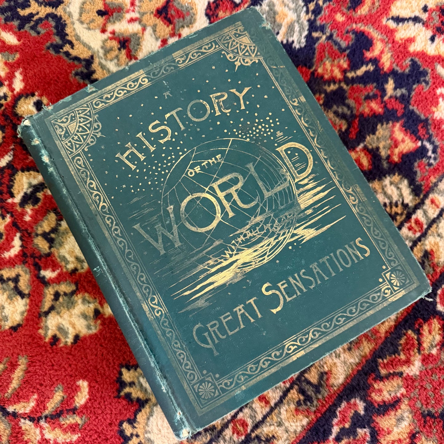 1887 A History of the World Vol 1 | P.F. Collier Antique Illustrated History Book | Nugent Robinson | Battles & Nations Reference