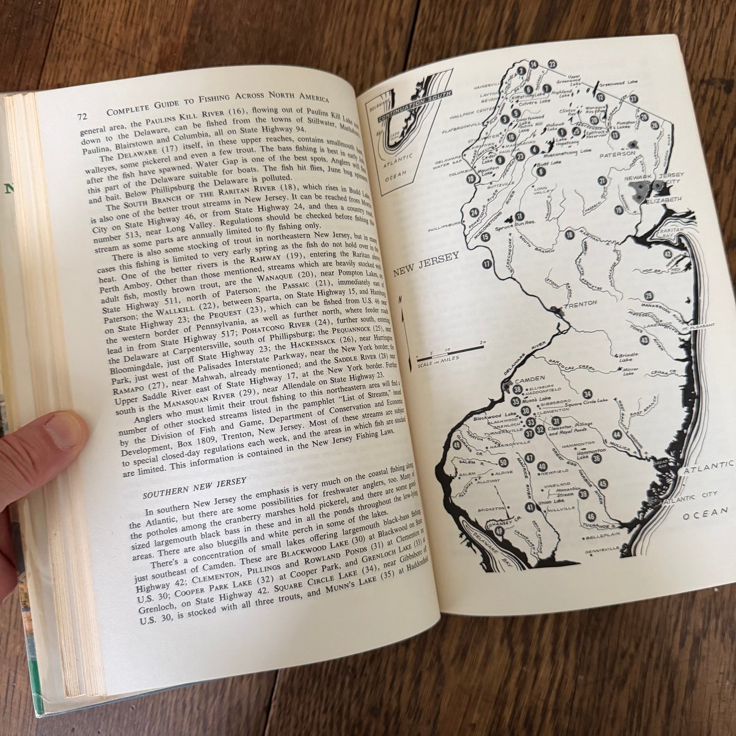 Outdoor Life’s Complete Guide to Fishing Across North America by Joe Brooks - 1971 Vintage Fishing Hardcover Book