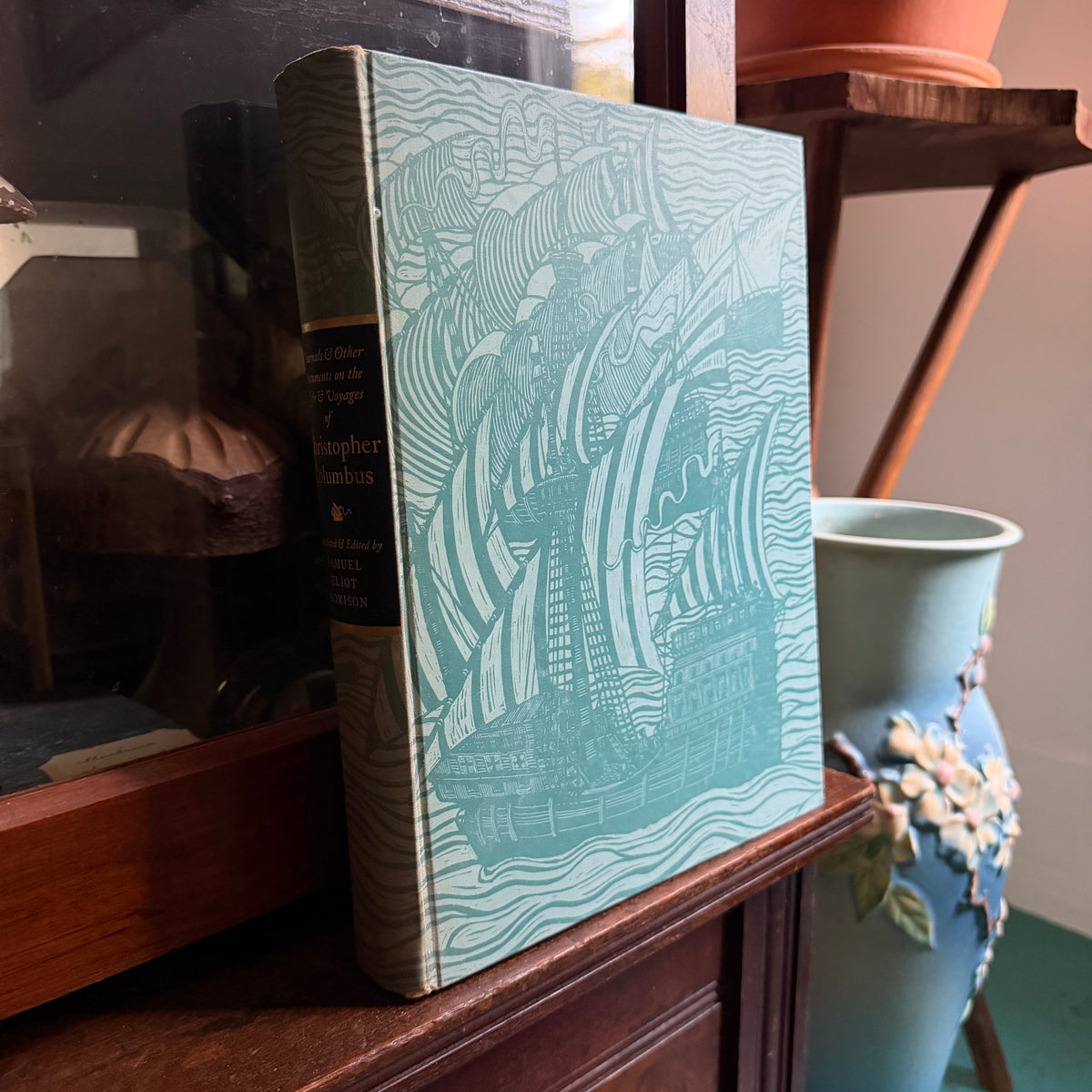 Journals & Other Documents on the Life & Voyages of Christopher Columbus, 1963 — Samuel Eliot Morison, Illustrated by Lima de Freitas | Heritage Press