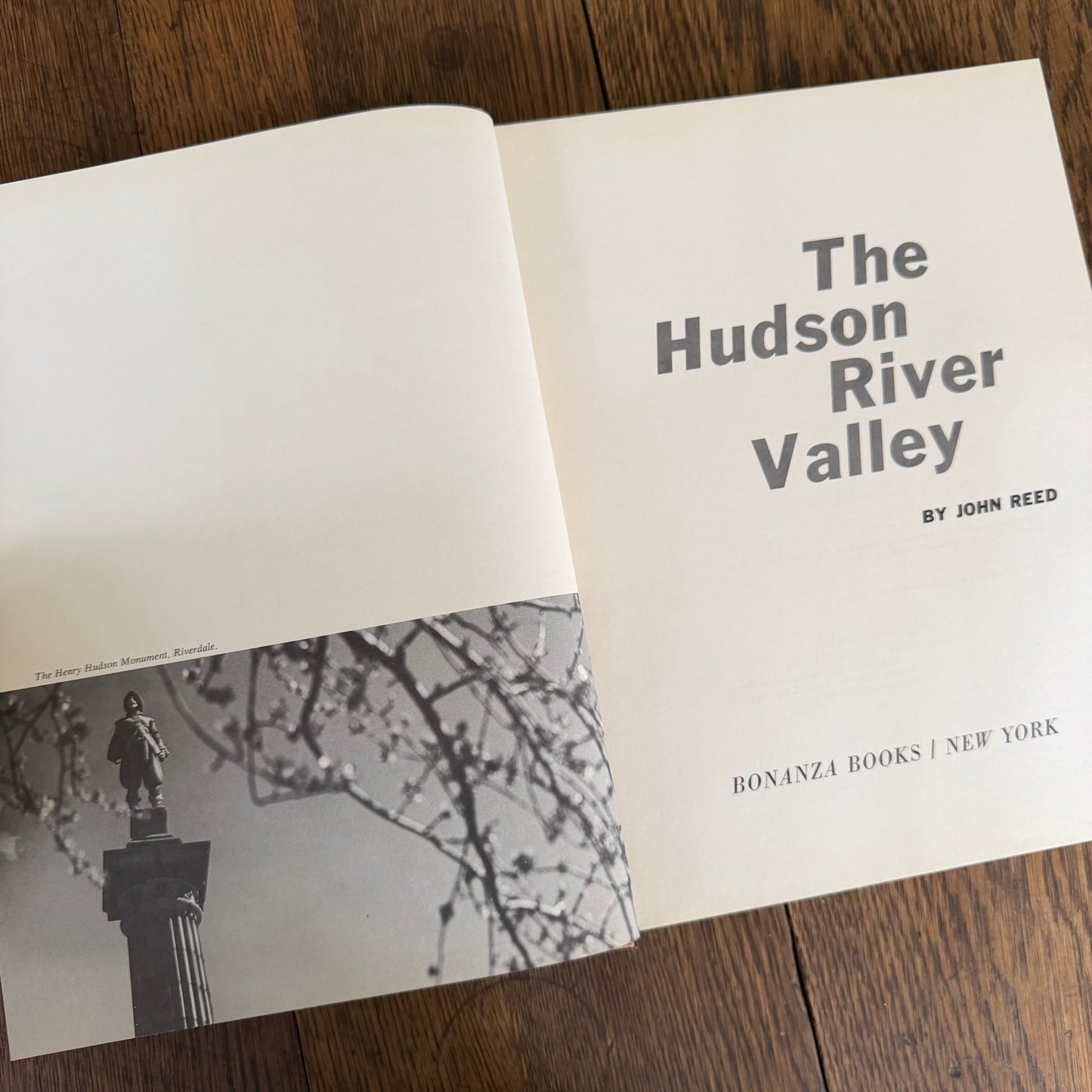 The Hudson River Valley by John Reed - 1960 Vintage New York Photography & History - Bonanza Books