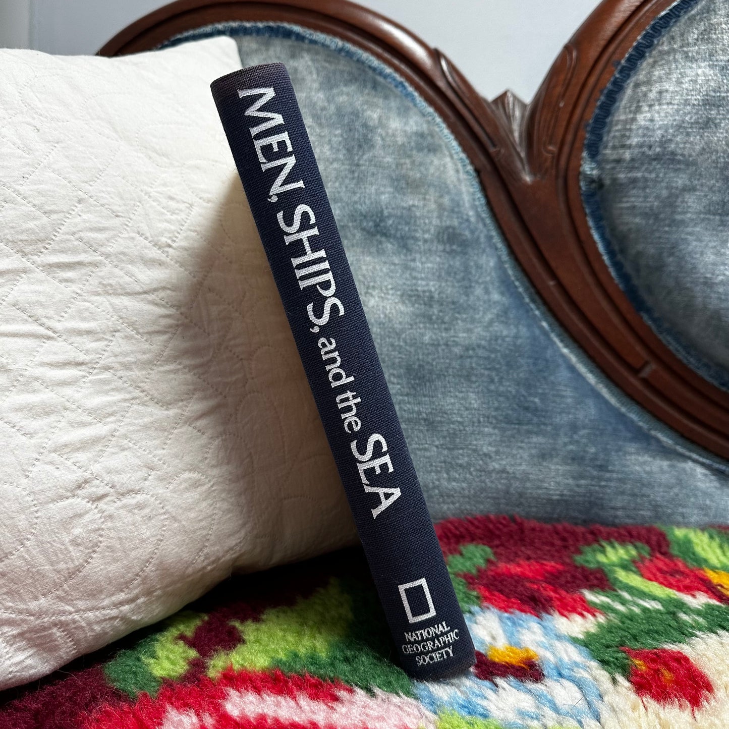 Men, Ships, and the Sea (1973) | National Geographic Society | Maritime History & Adventure Book