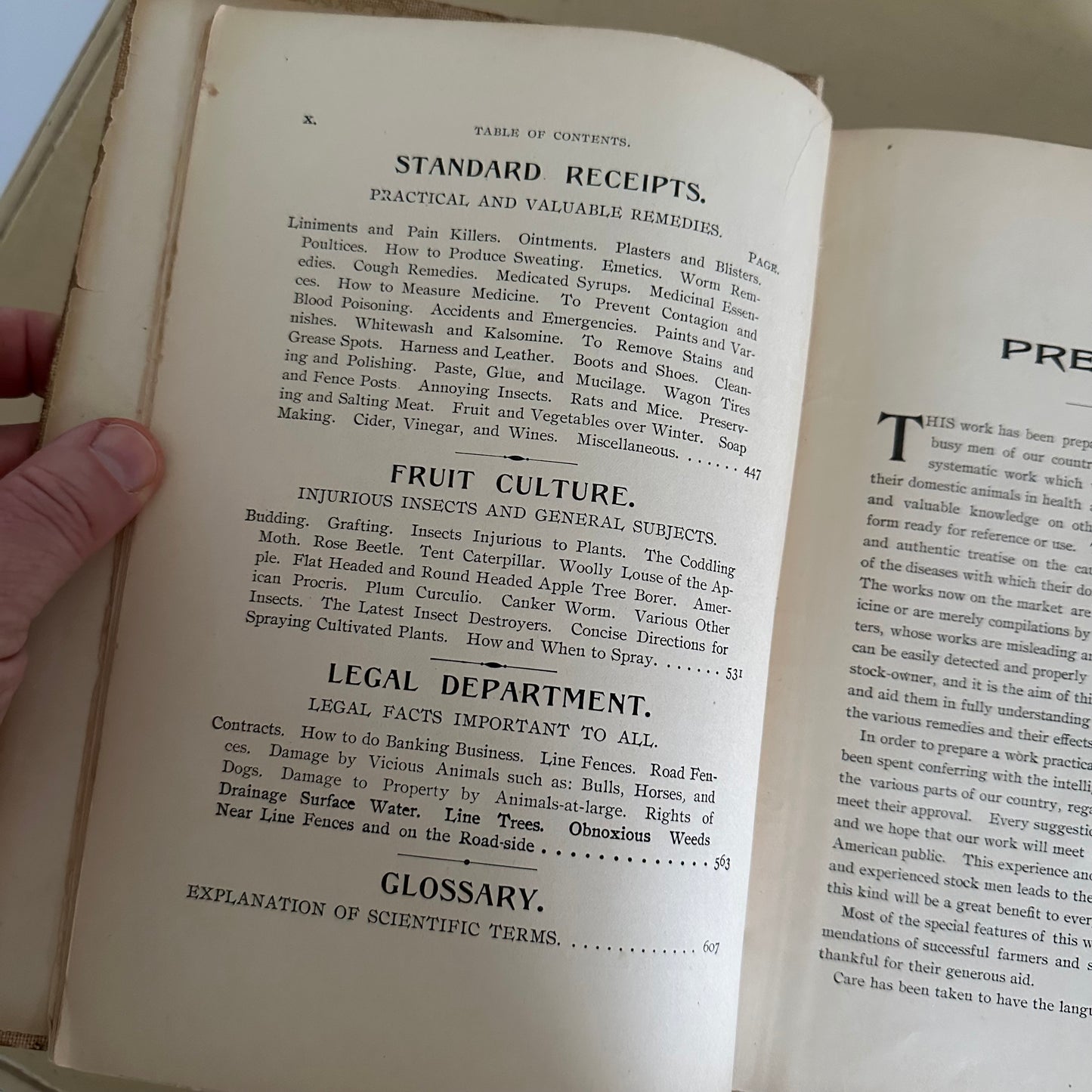 Hand-Book of Ready Reference for Farmers & Homesteaders - 1897