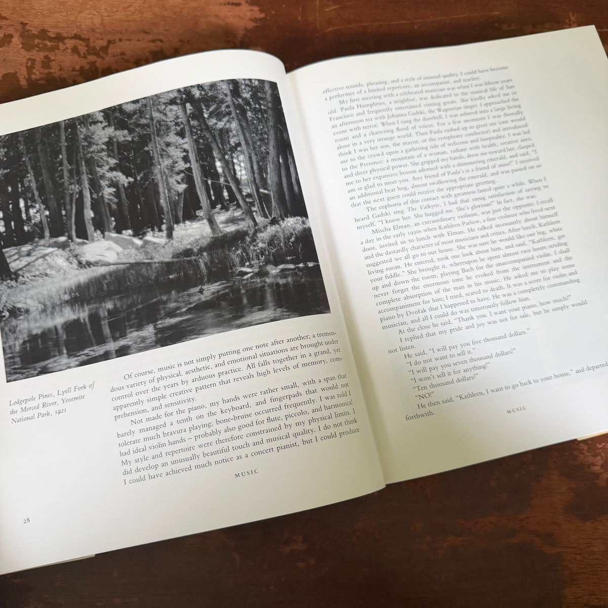 Ansel Adams An Autobiography - 1985 Second Printing  - Vintage Photography Coffee Table Book