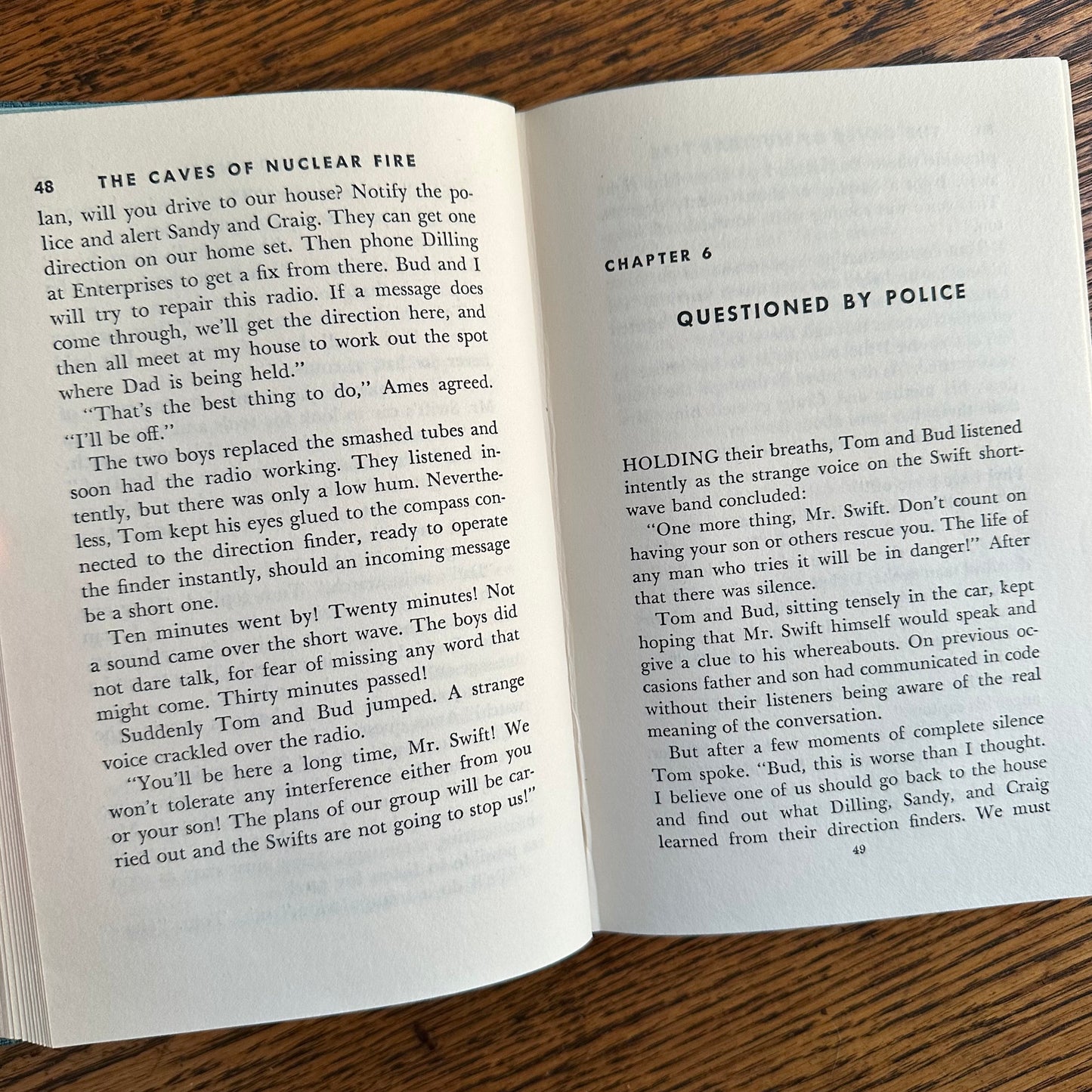 A Collection of 5 Tom Swift Jr. Novels - 1950s