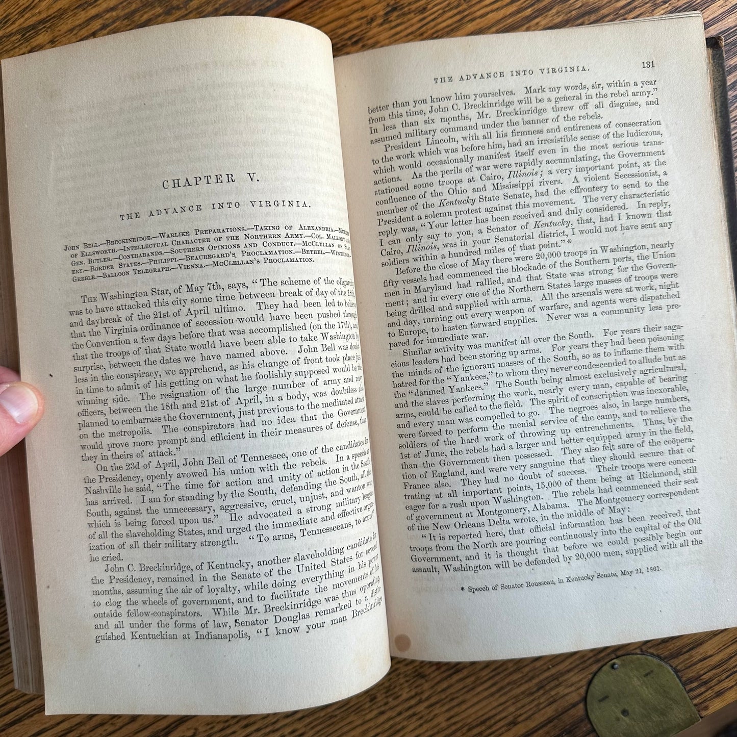 The History of the Civil War in America - A 2-Volume Leather-Bound Set - 1863-1868