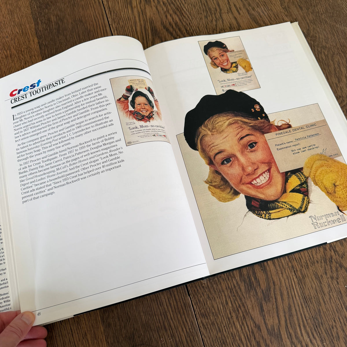 The Advertising World of Norman Rockwell 1986 Harrison House | Oversized Art Book 200+ Color Illustrations Americana Advertising Illustration History