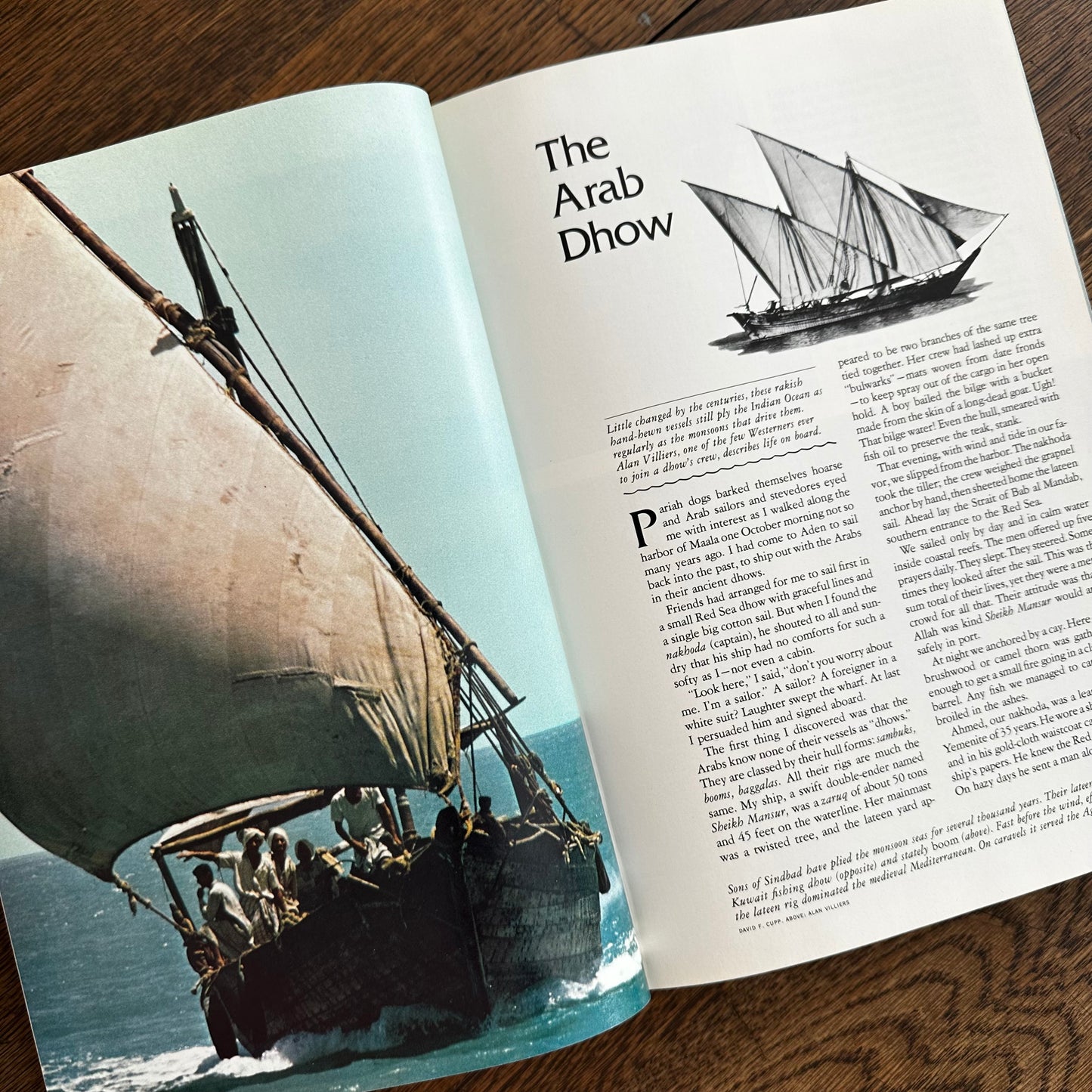 Men, Ships, and the Sea (1973) | National Geographic Society | Maritime History & Adventure Book